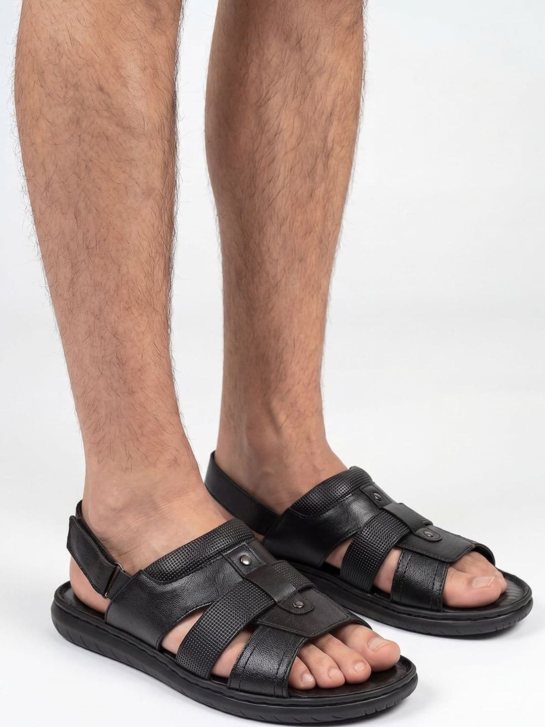 yoho Men Leather Comfort Sandals - view 1