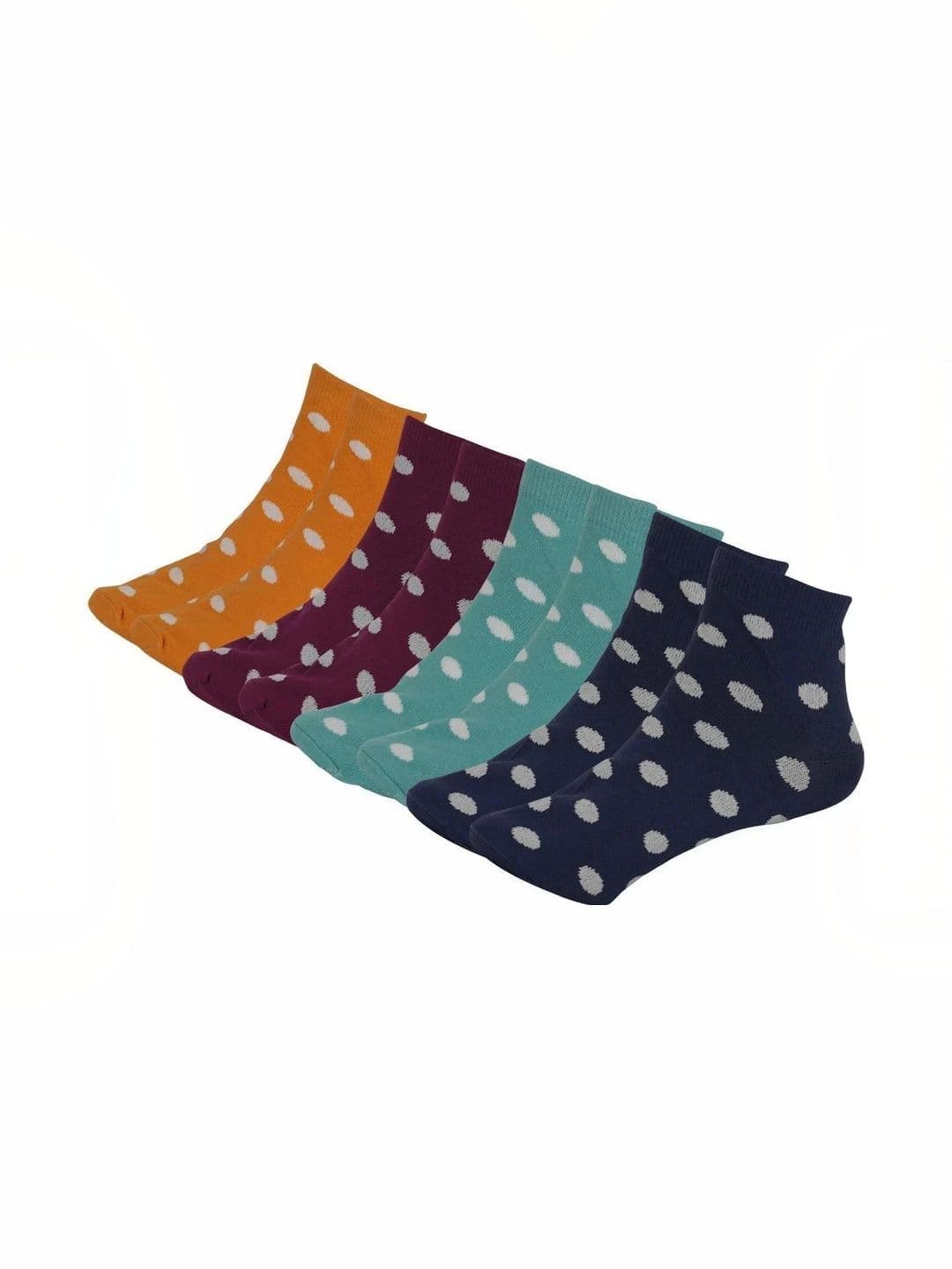 Blacktank Men Pack of 4 Cotton Patterned Ankle Length Socks - view 1
