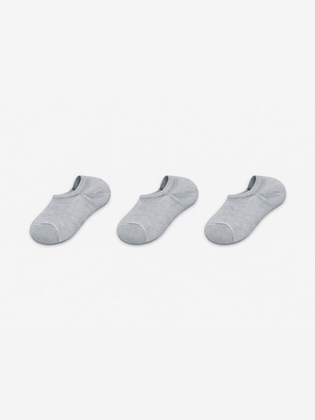 Blacktank Men Pack of 3 Cotton Shoe Liners Socks - view 1