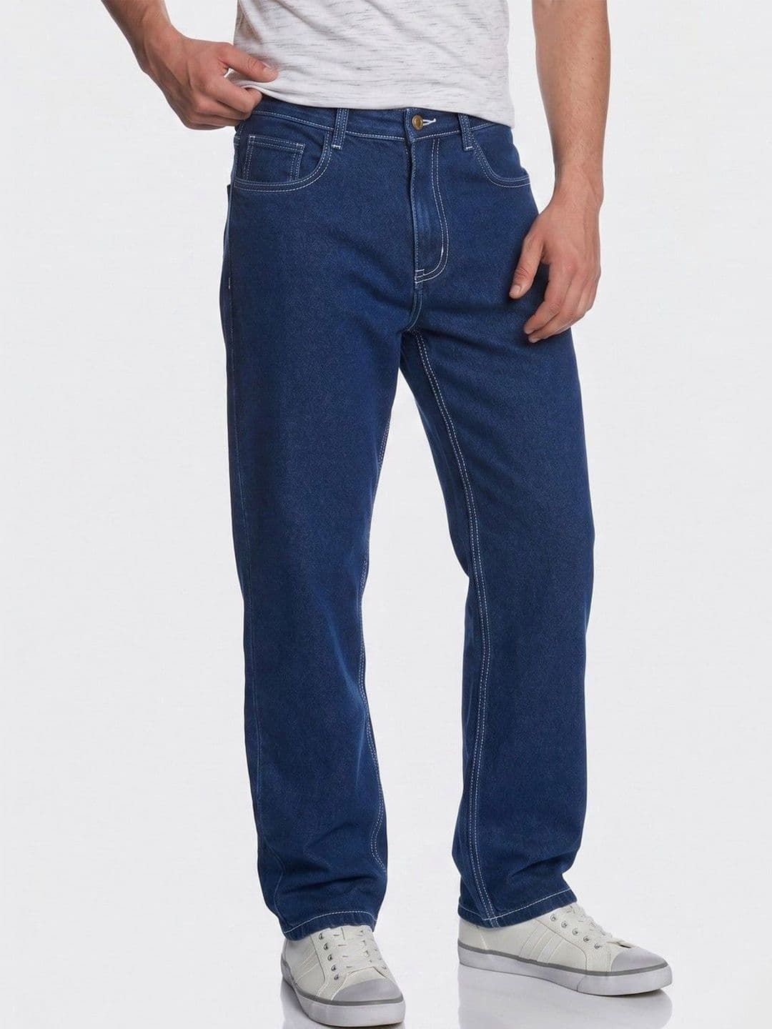 Roadster Men Relaxed Fit Mid-Rise Stretchable Jeans - view 1
