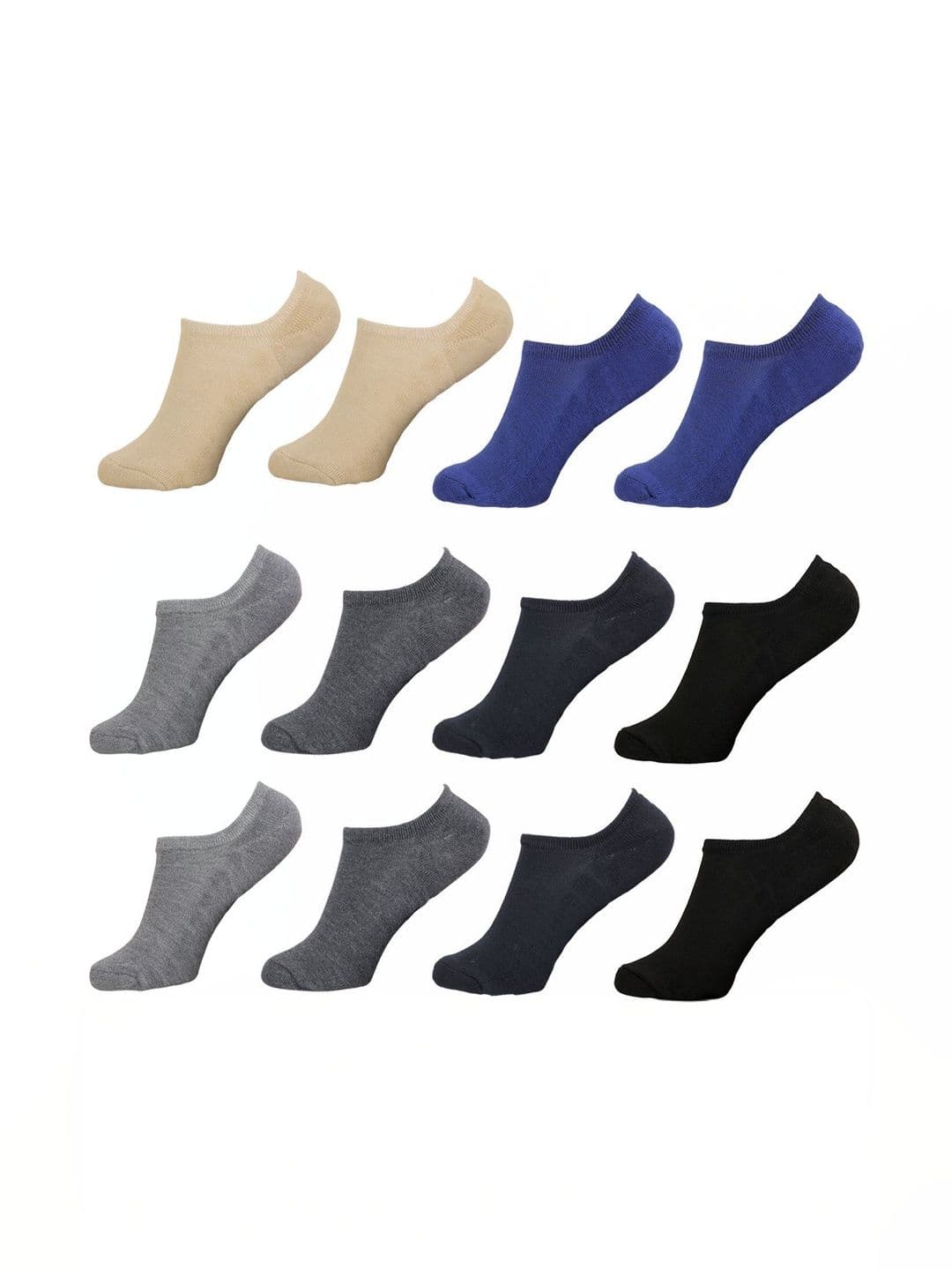 Blacktank Men Cotton Shoe Liners Socks - view 1