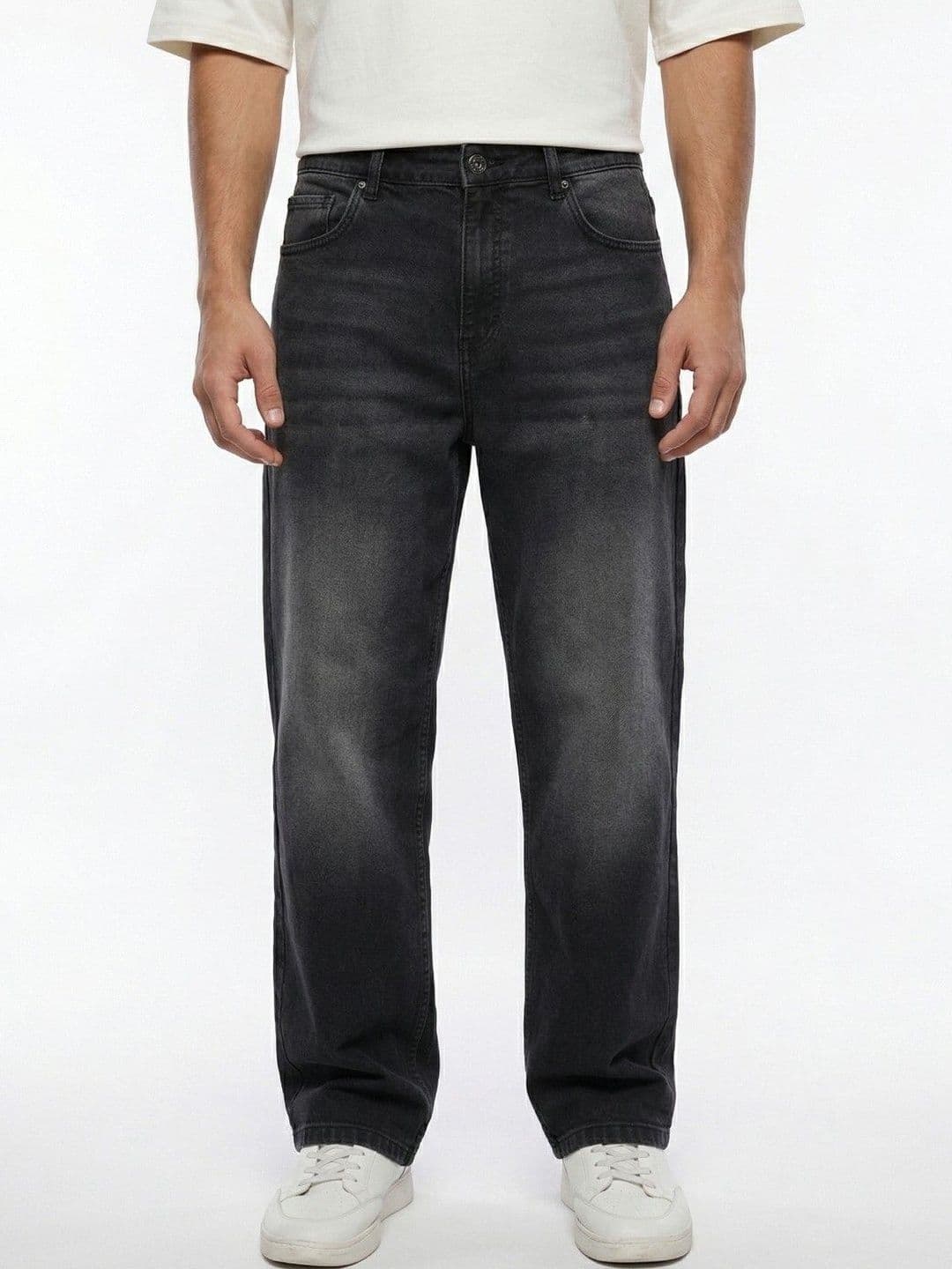 SZN Men Relaxed Fit Mid-Rise Light Fade Jeans - view 1