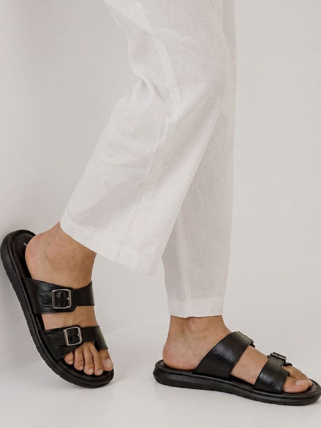 yoho Men Leather Comfort Sandals - view 1