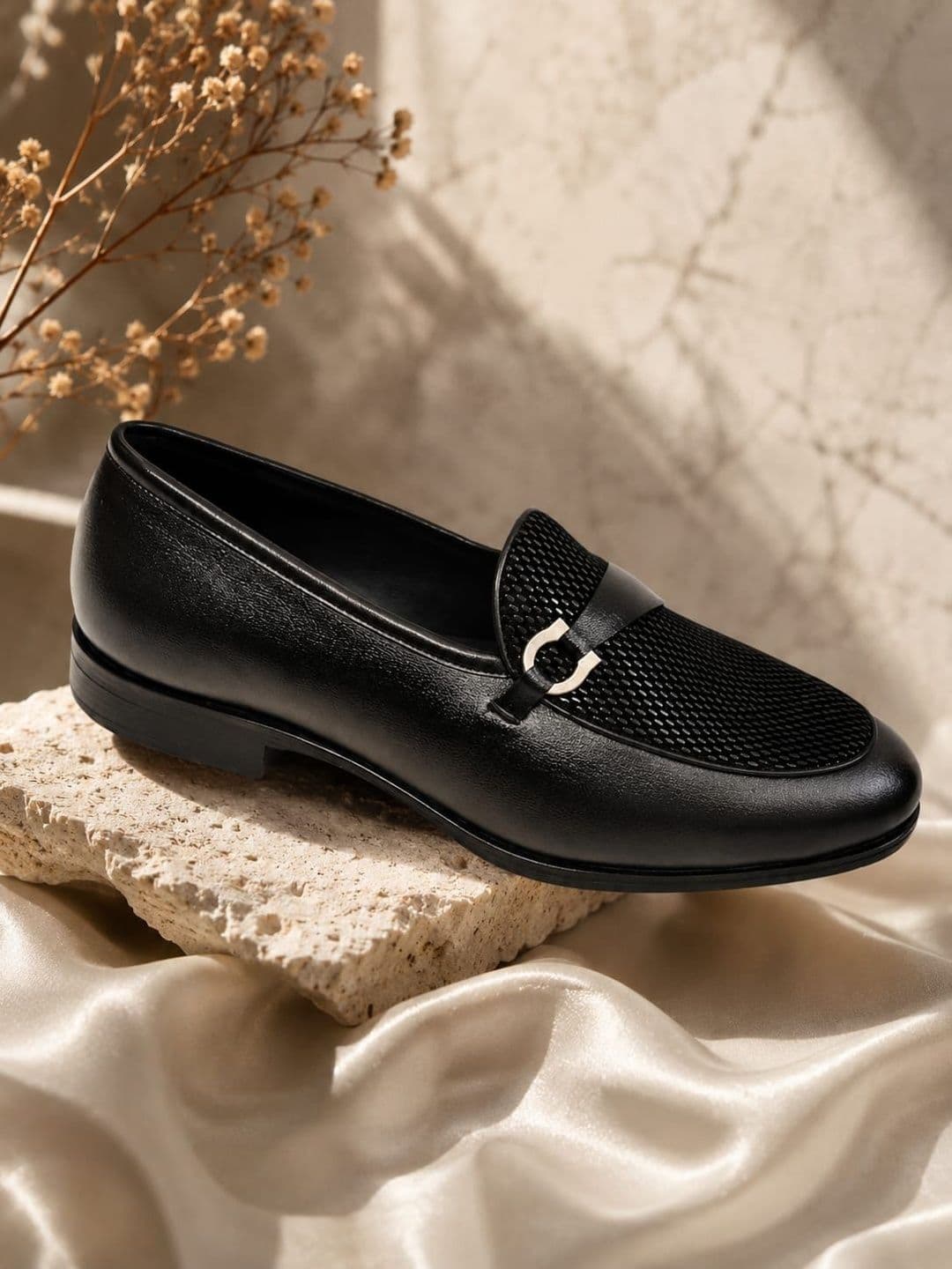 House of Pataudi Men Leather Formal Loafers - view 1