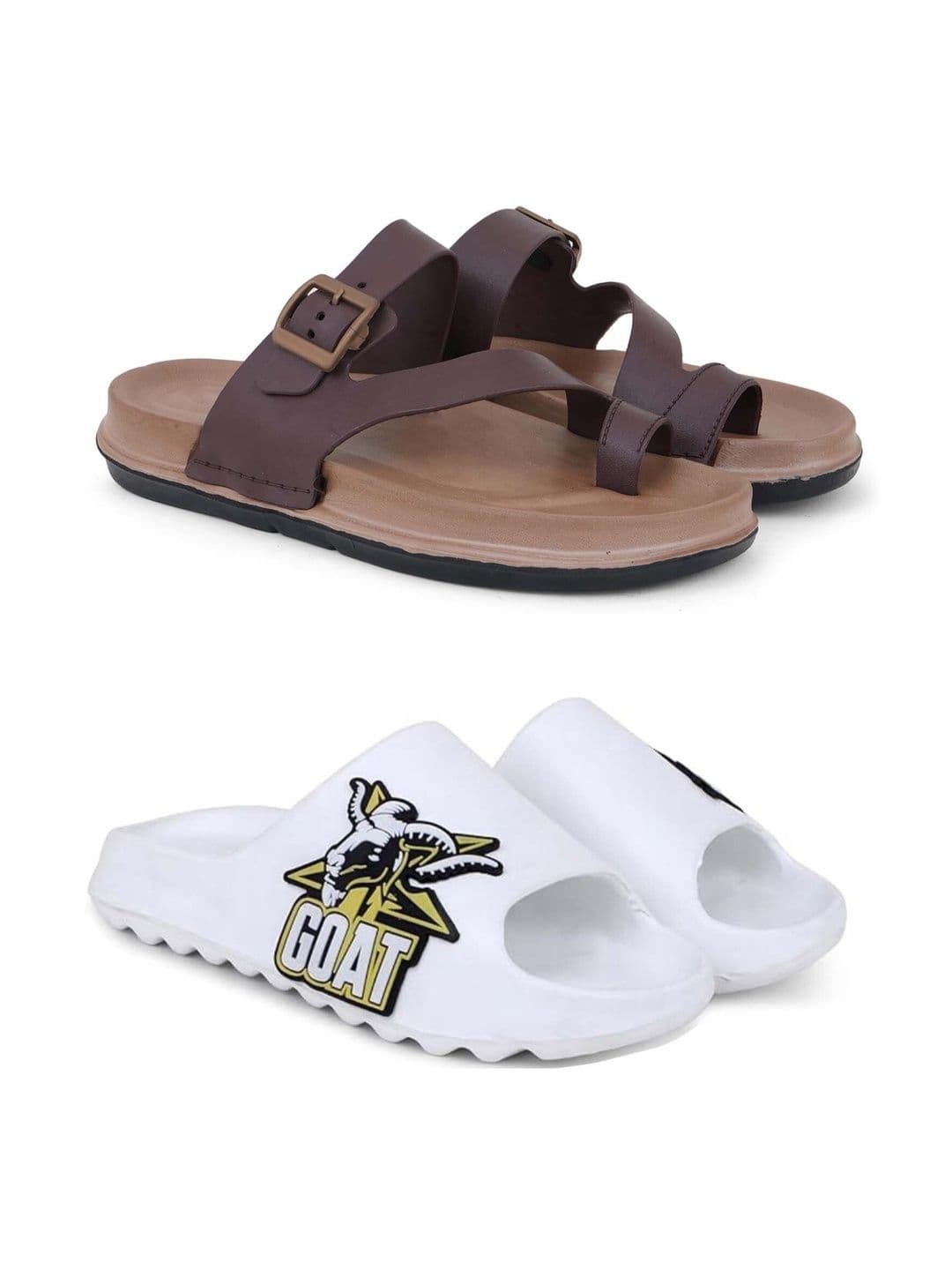 KAPYANSH Men Printed Thong Flip-Flops - view 1