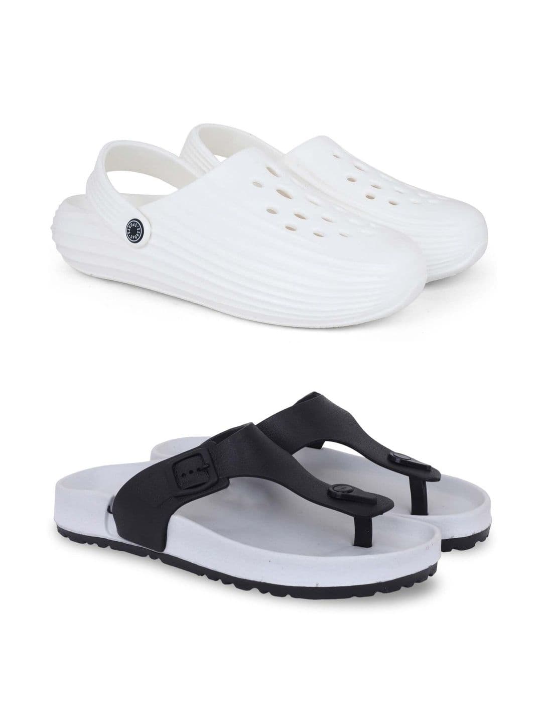 KAPYANSH Men Colourblocked Thong Flip-Flops - view 1