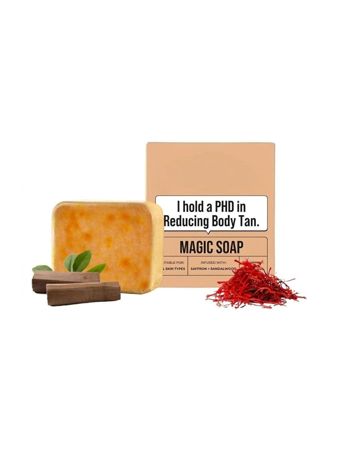 Rupabham Sandalwood & Saffron Magic Soap - 100 g - view 1