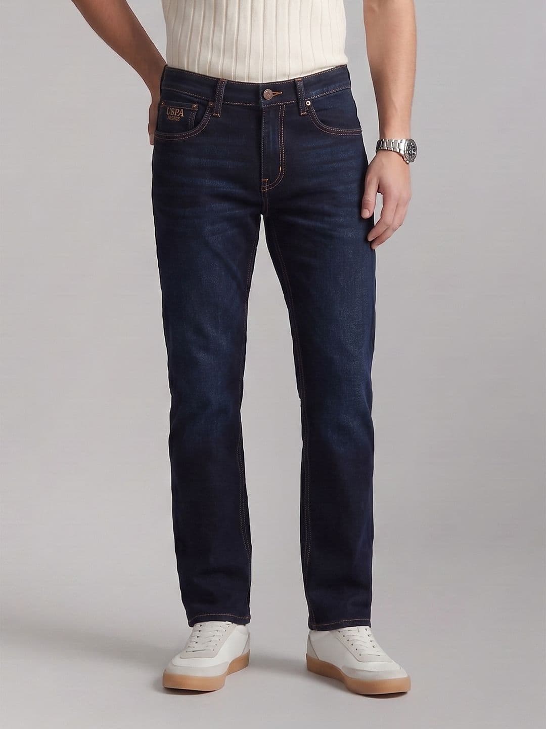 U.S. Polo Assn. Denim Co. Men Harold-Slim Straight Fit Jeans - view 1