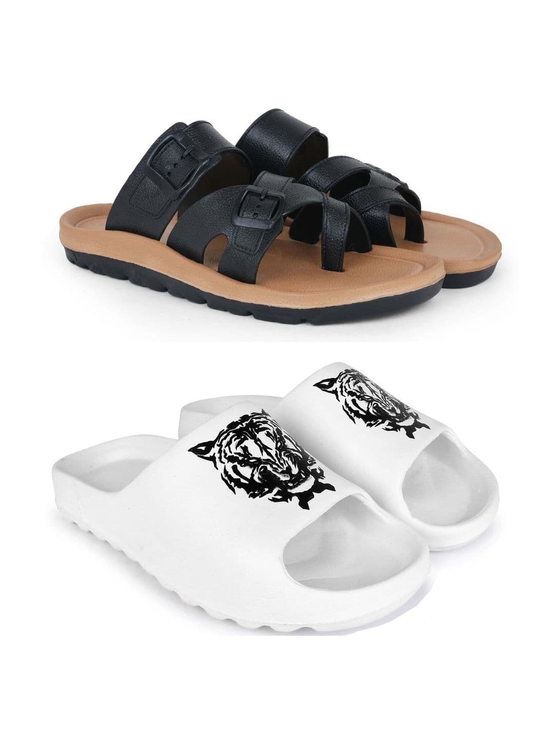 KAPYANSH Men Set Of 2 Printed Slip-On - view 1