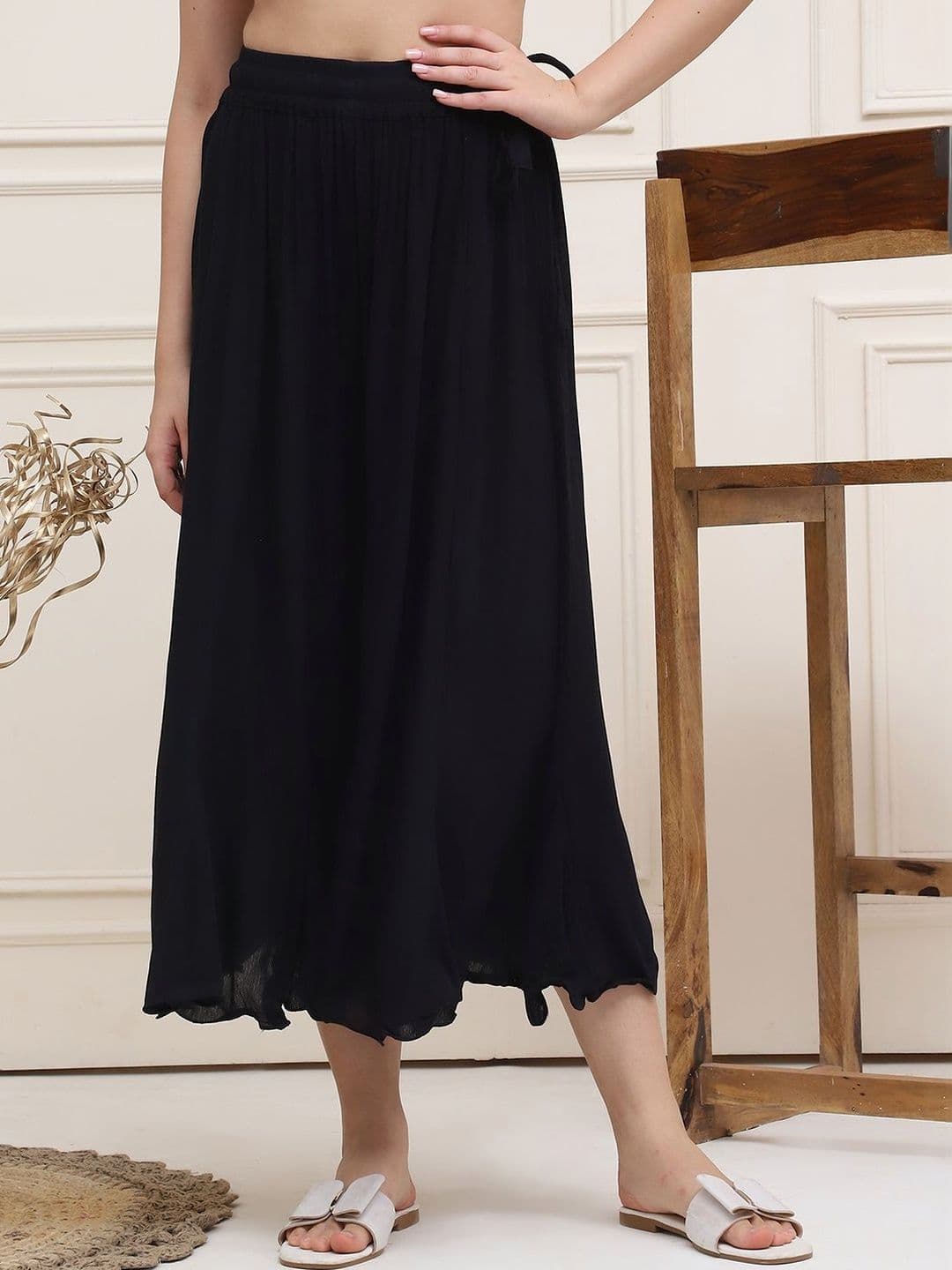 KALINI Women Flared Palazzos - view 1