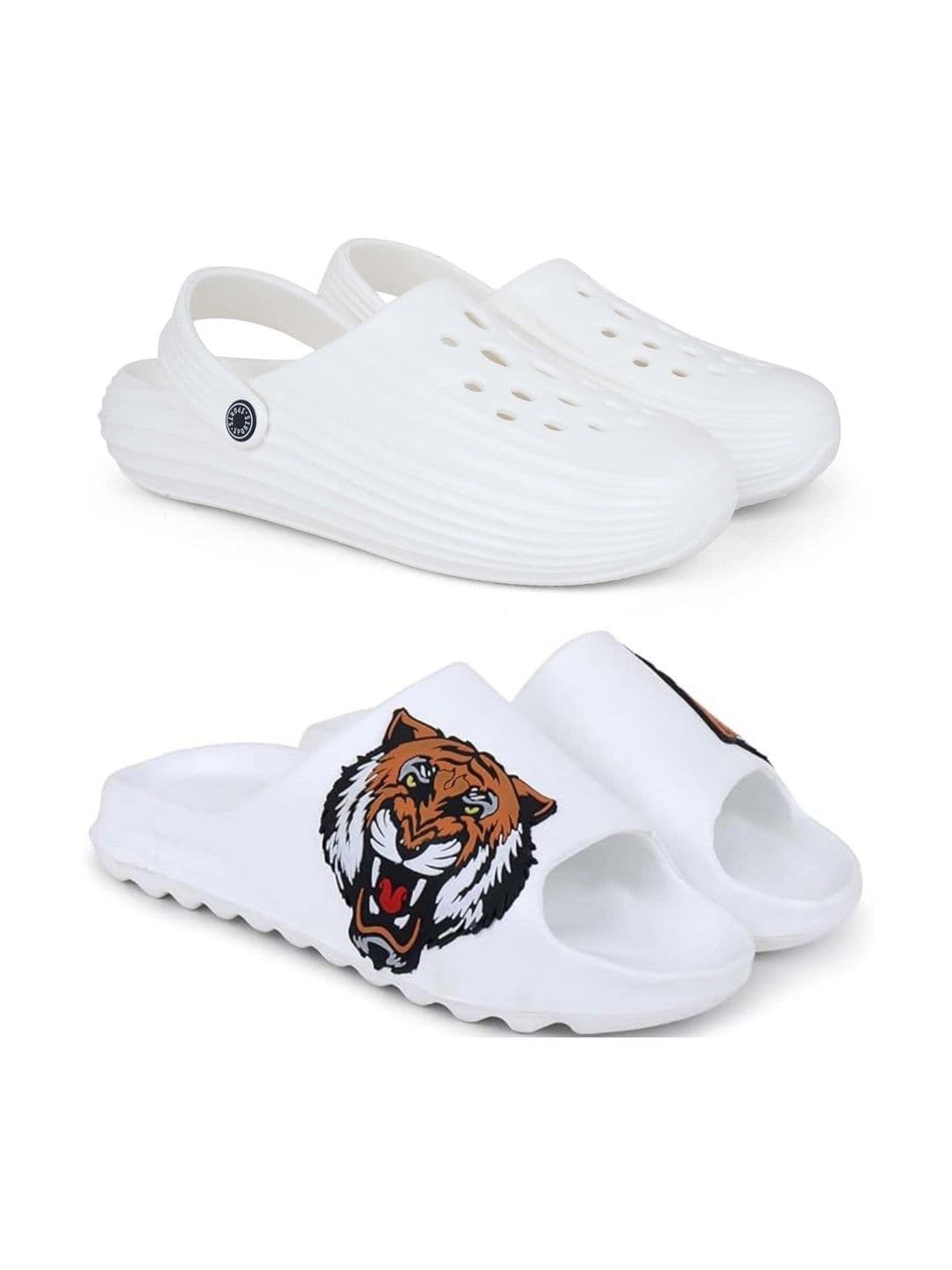 Pampy Angel Men Printed Clogs - view 1