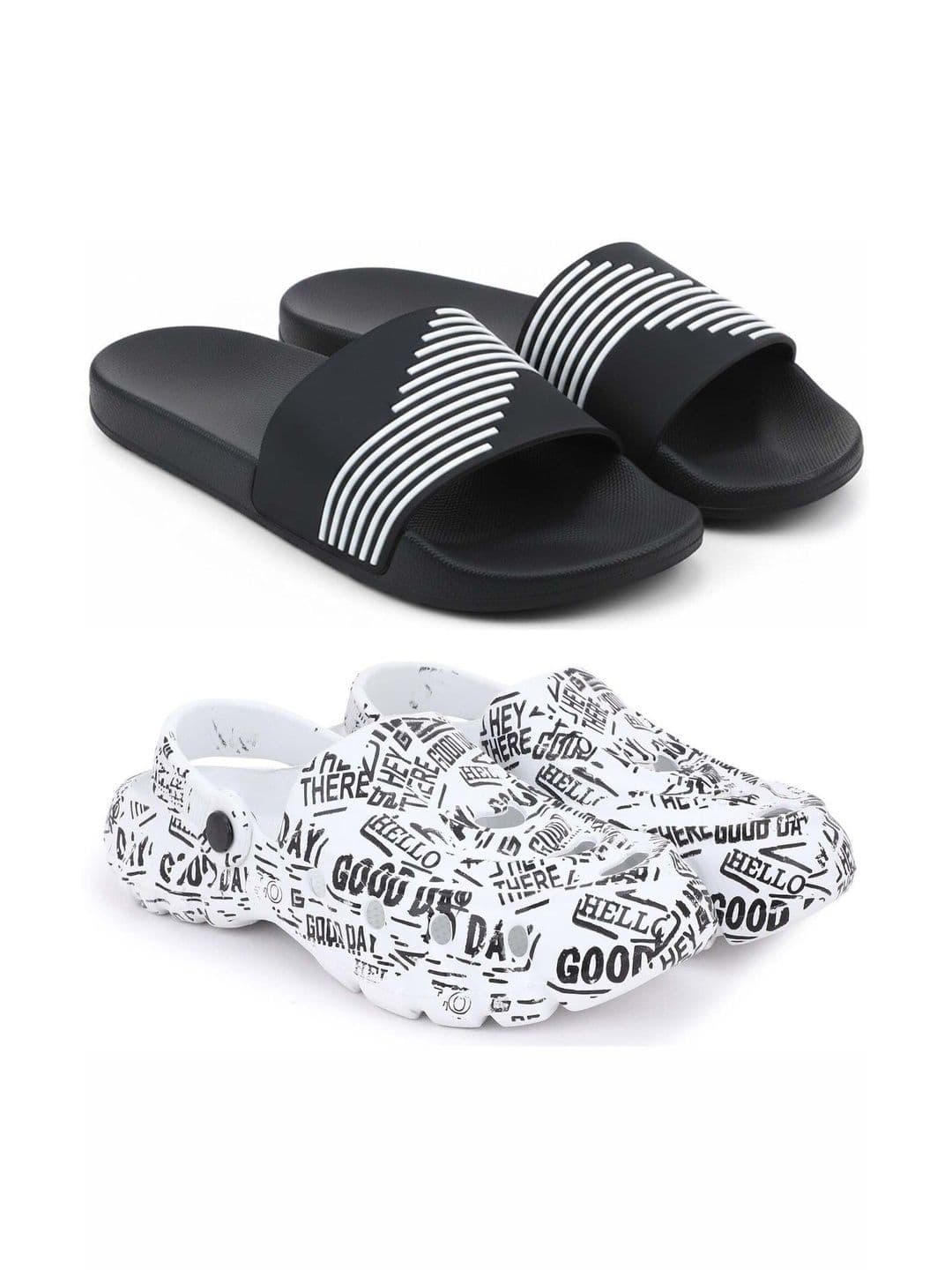 Pampy Angel Men Printed Clogs - view 1