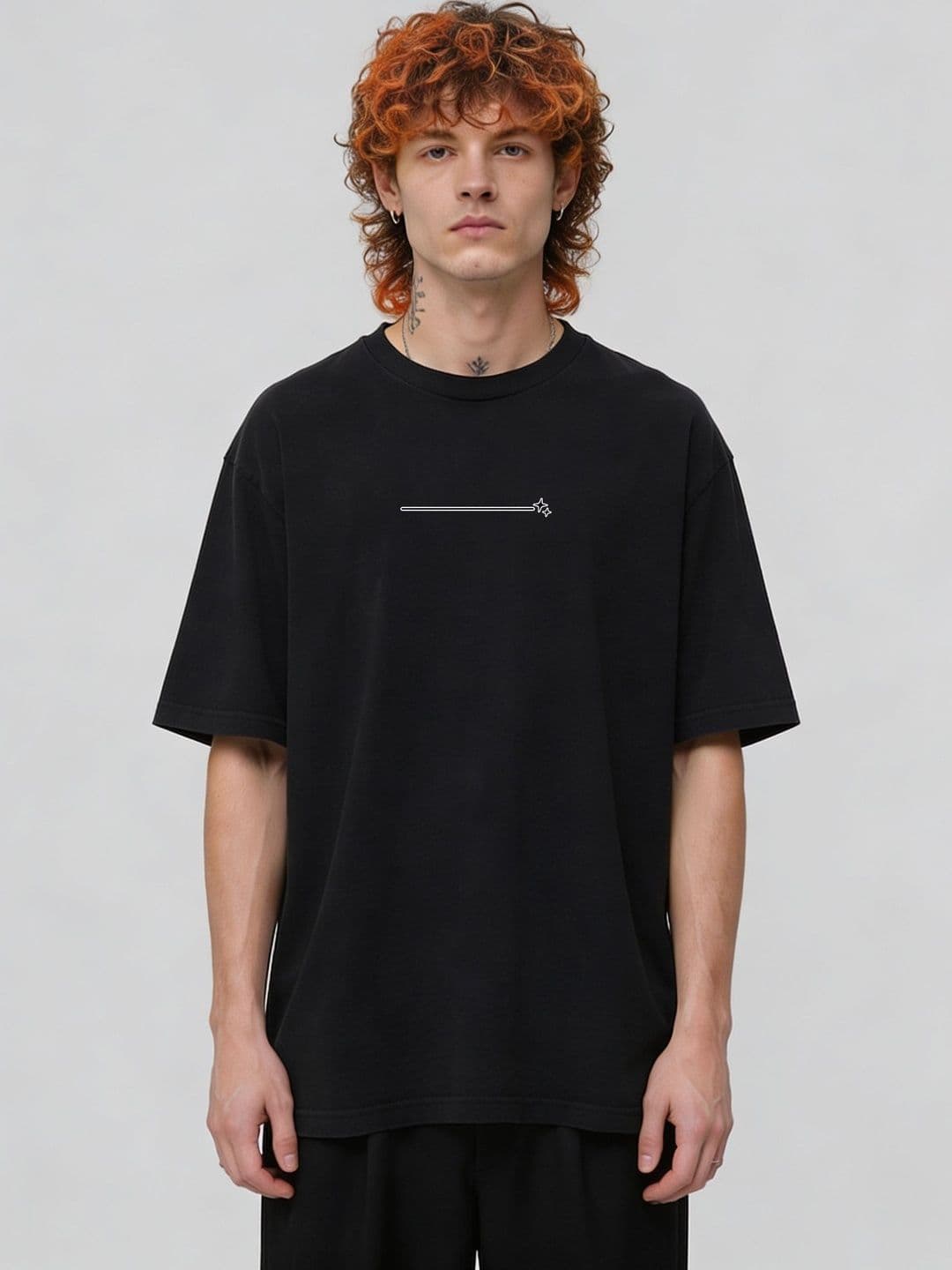FARDA Unisex Printed Drop-Shoulder Sleeves 1 T-shirt - view 1