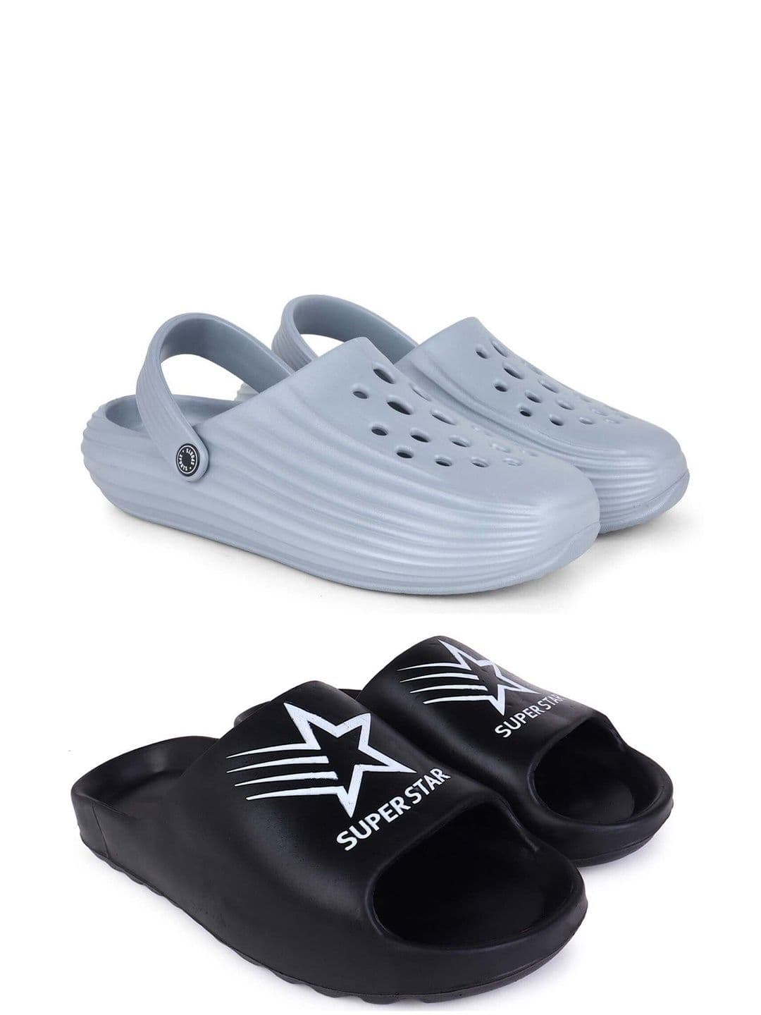 KAPYANSH Men Printed Sliders - view 1