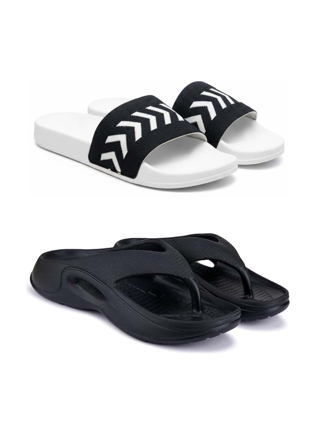 KAPYANSH Men Colourblocked Thong Flip-Flops - view 1