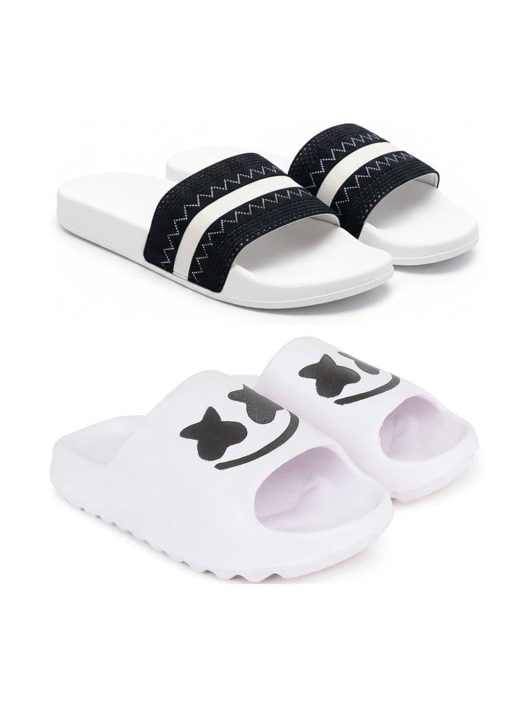 KAPYANSH Men Printed Sliders - view 1