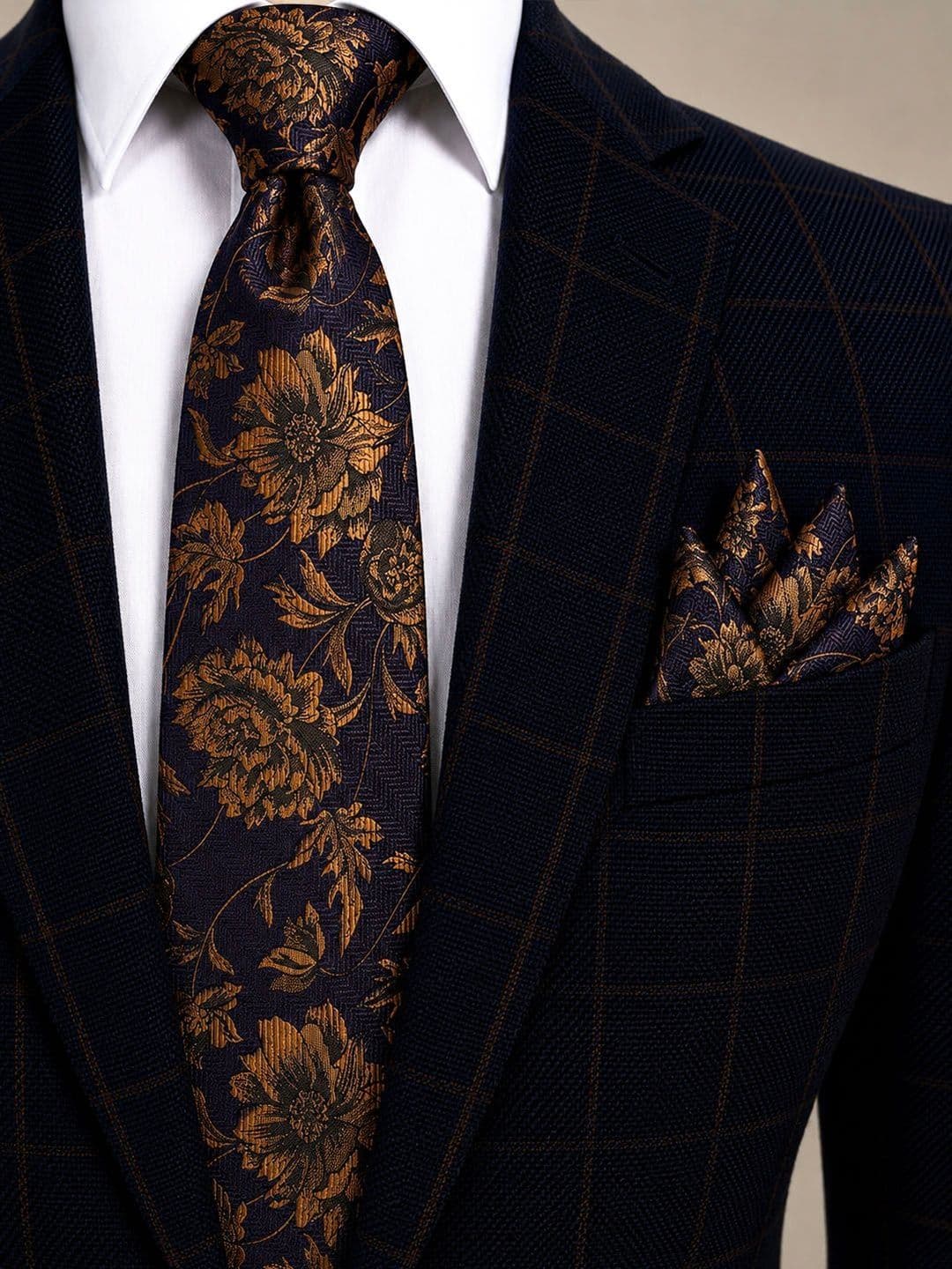 Cazzano Men Printed Skinny Tie - view 1