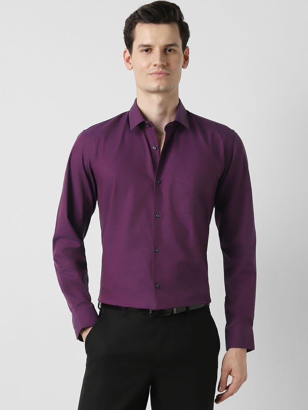 Peter England Men Slim Fit Casual Shirt - view 1