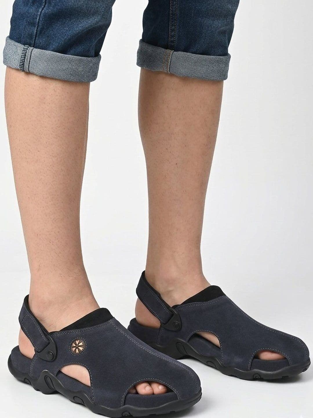 Mast & Harbour Men Suede Comfort Sandals - view 1