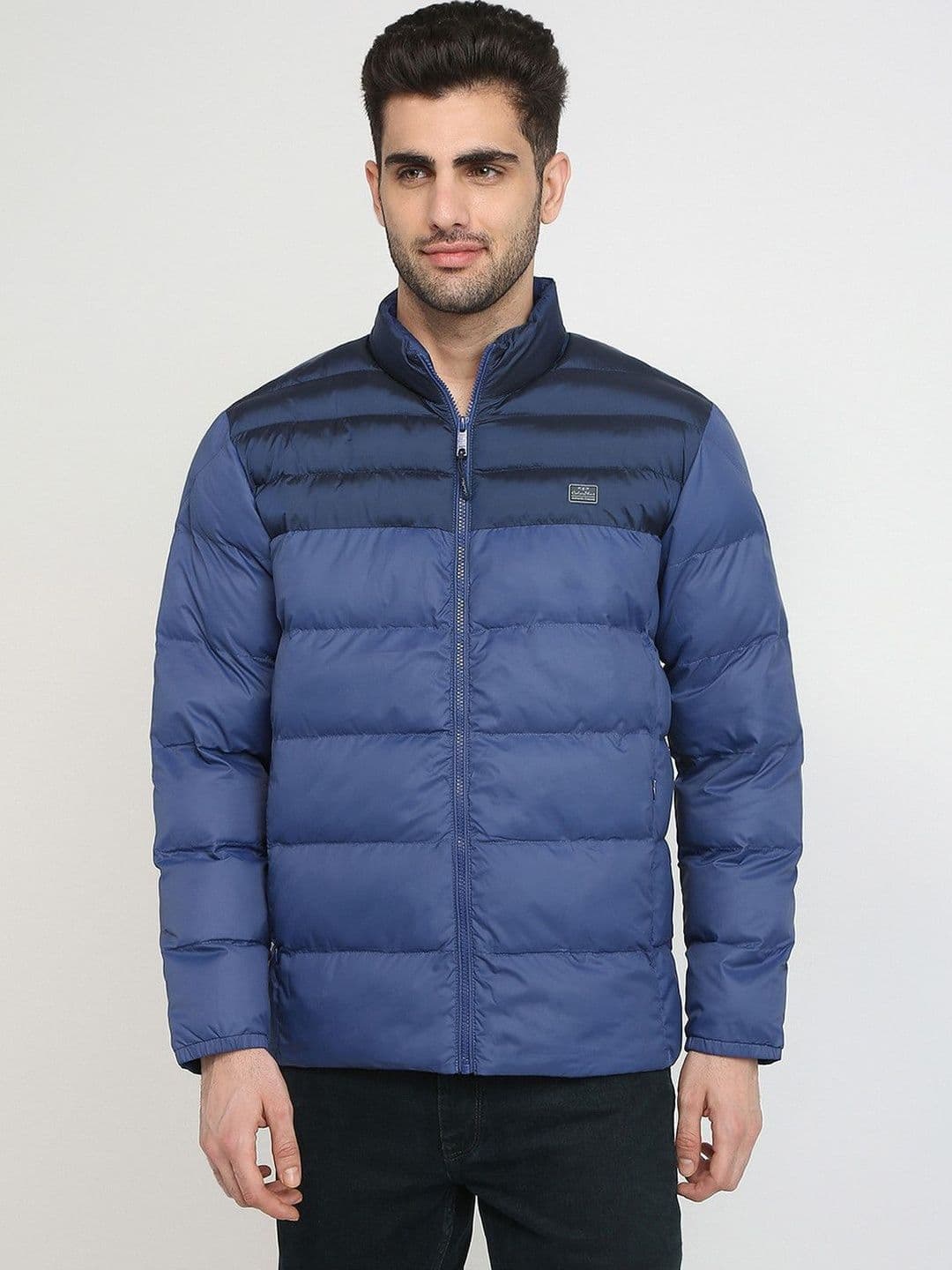 ColorPlus Men Colourblocked Puffer Jacket - view 1
