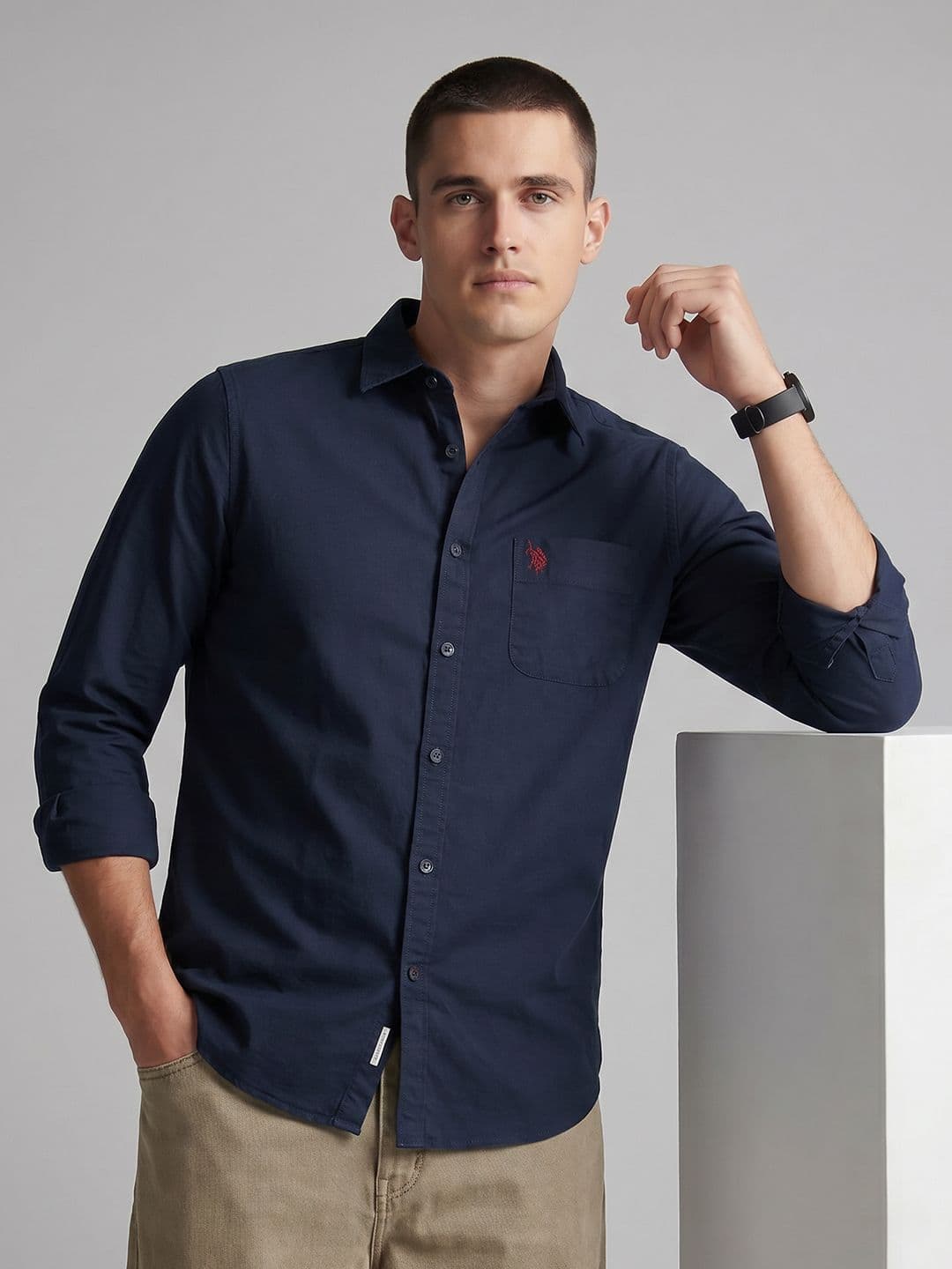 U.S. Polo Assn. Denim Co. Pure Cotton Casual Shirt - view 1