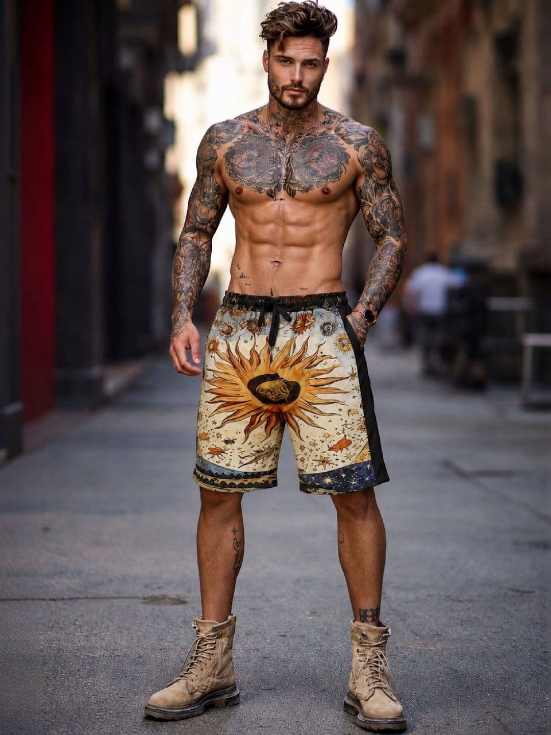 Flirty Soul Men Printed Shorts - view 1