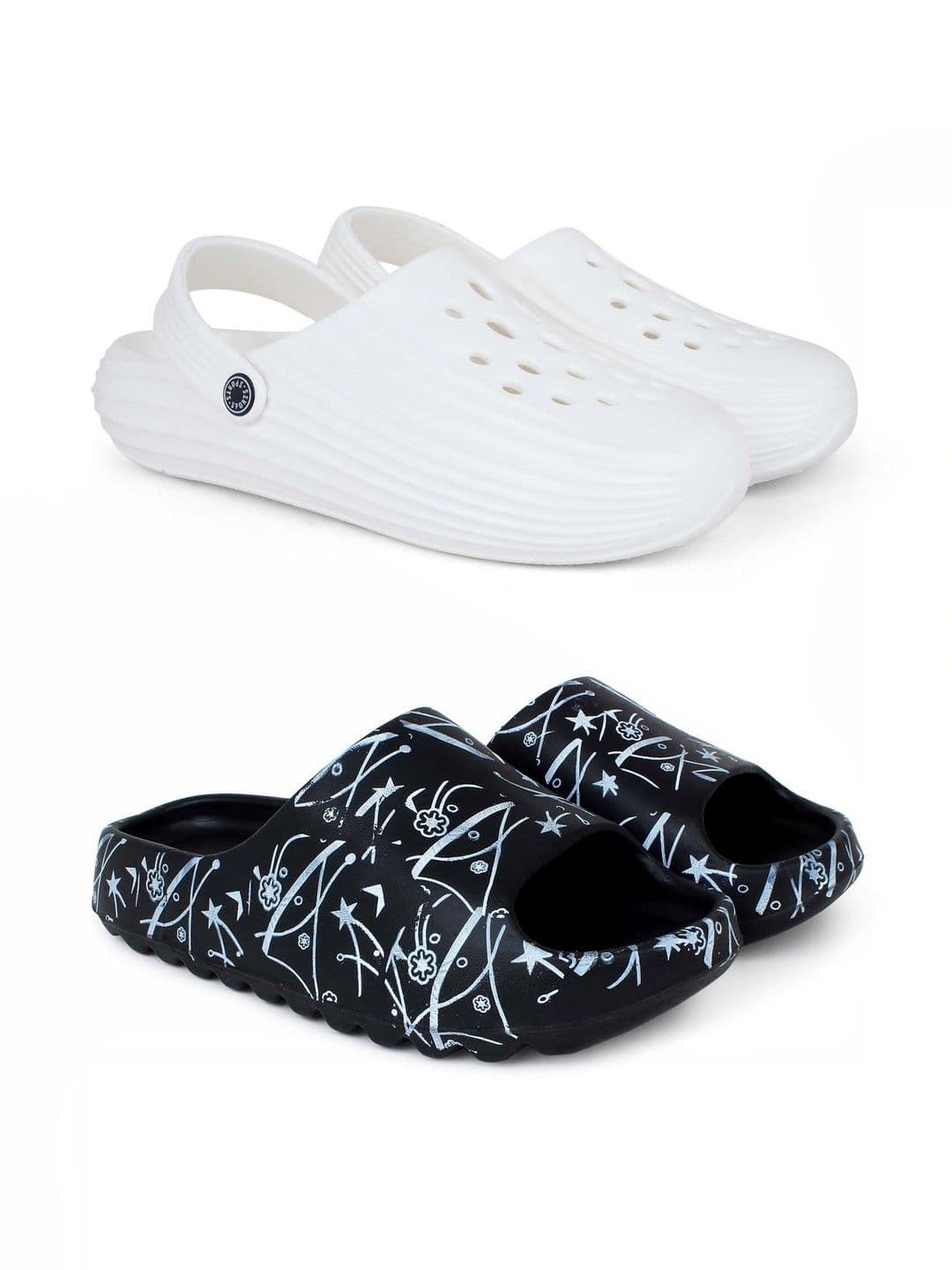 KAPYANSH Men Printed Sliders - view 1