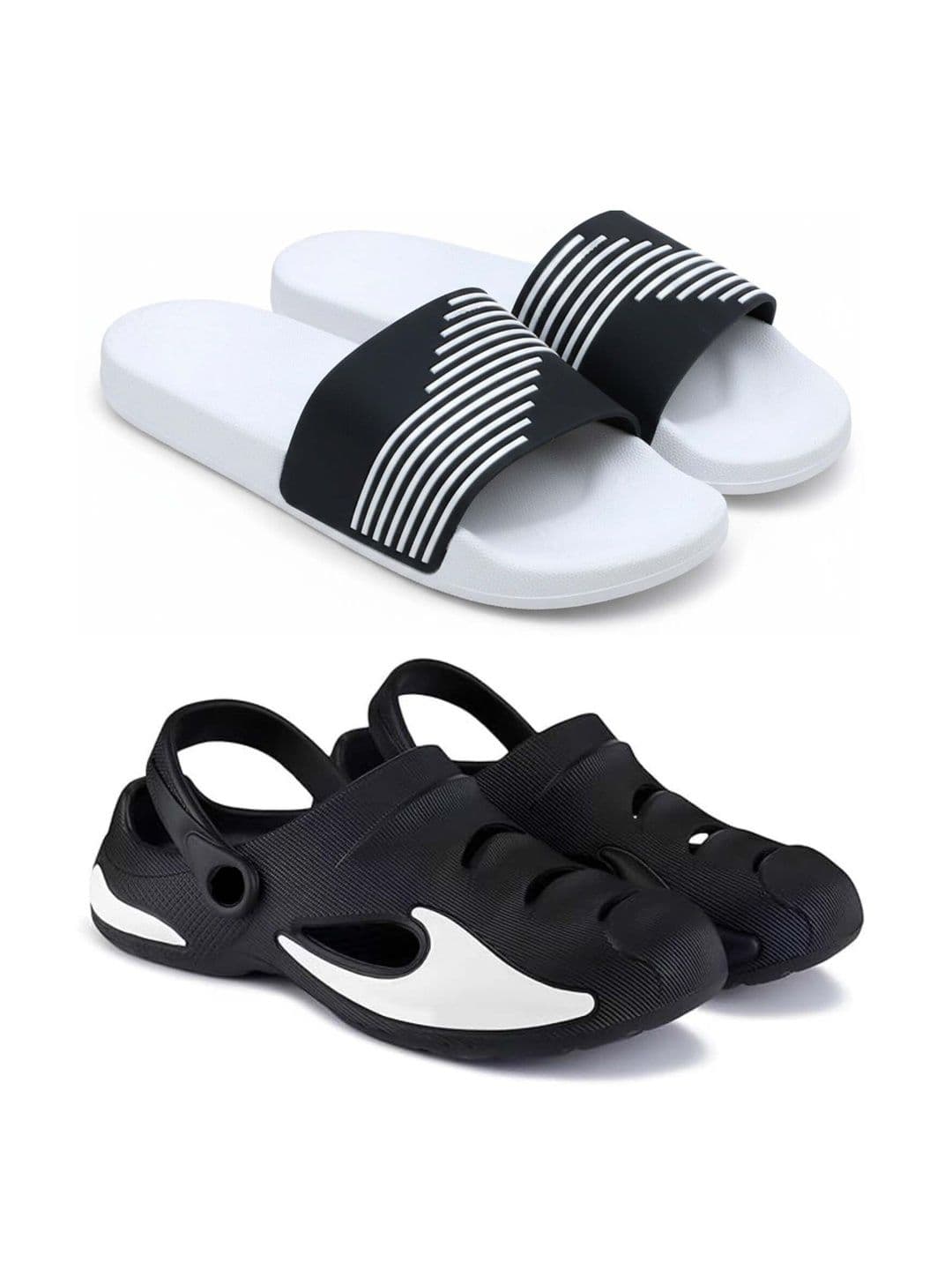 KAPYANSH Men Colourblocked Clogs - view 1