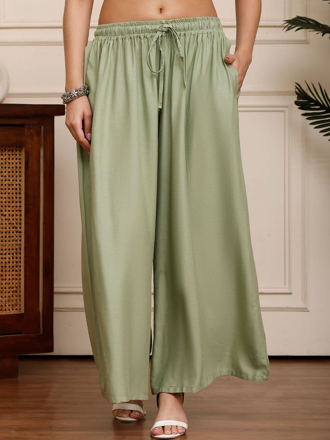 KALINI Women 2 Flared Palazzos - view 1
