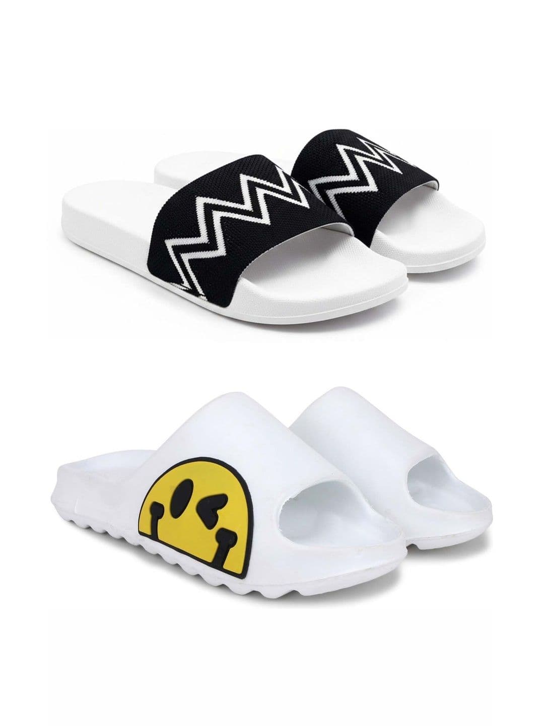 KAPYANSH Men Printed Sliders - view 1