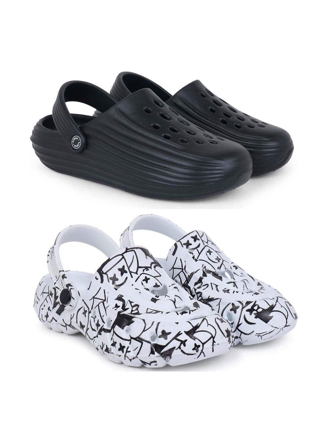 Pampy Angel Men Printed Clogs - view 1