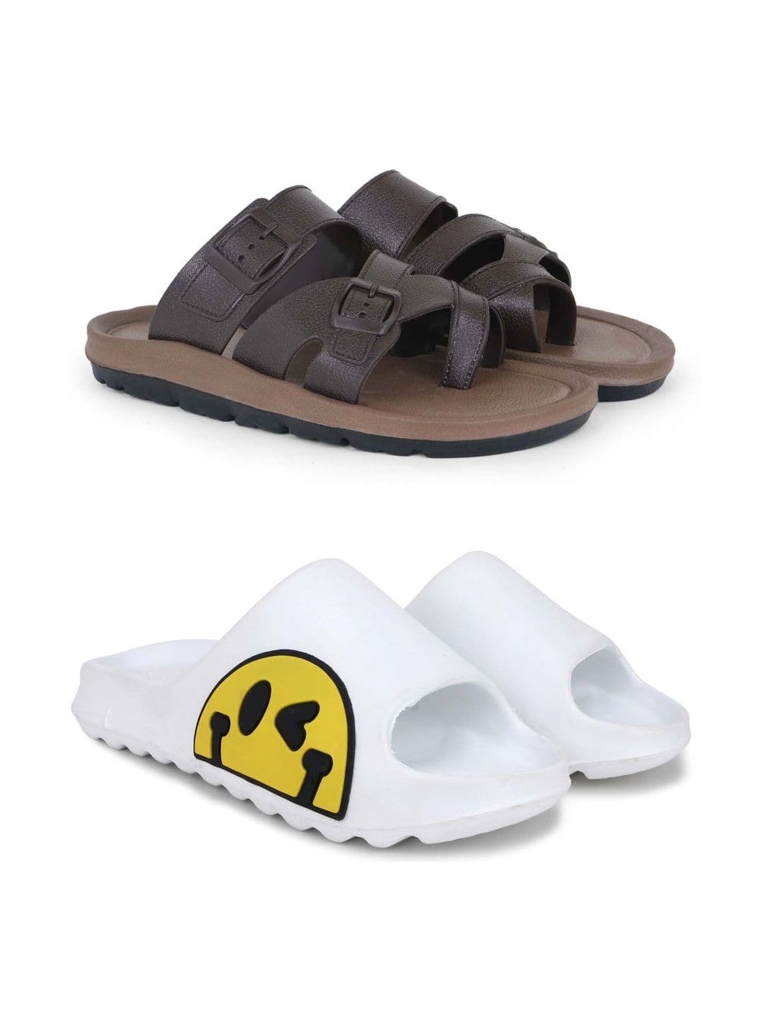 KAPYANSH Men Printed Sliders - view 1