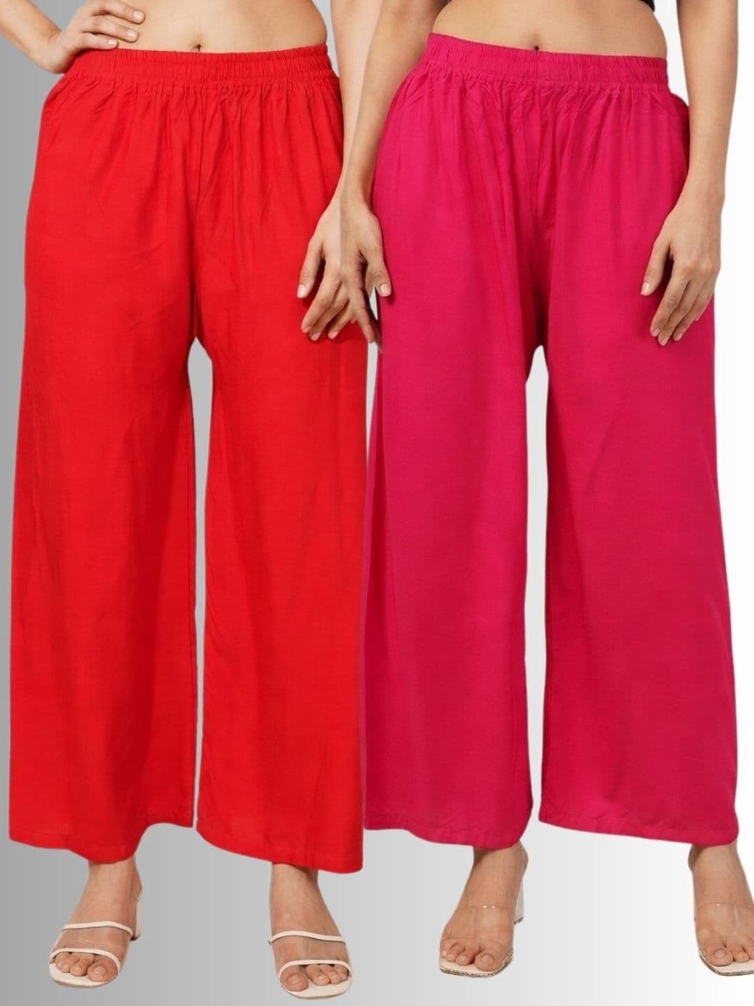 KALINI Women 2 Ethnic Palazzos - view 1