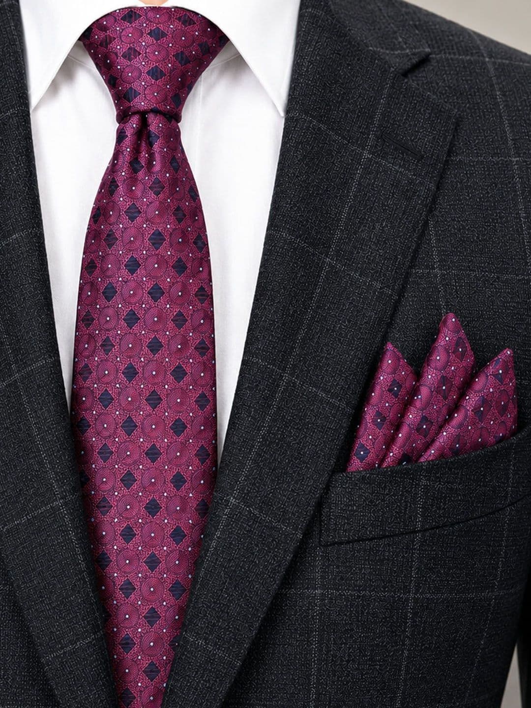 Cazzano Men Printed Skinny Tie - view 1
