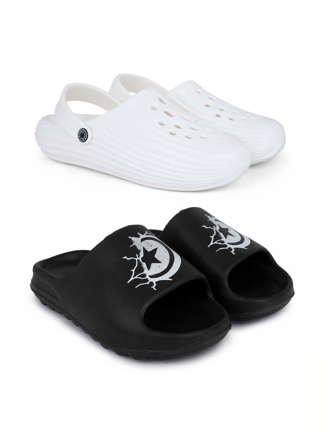 Pampy Angel Men Printed Clogs - view 1