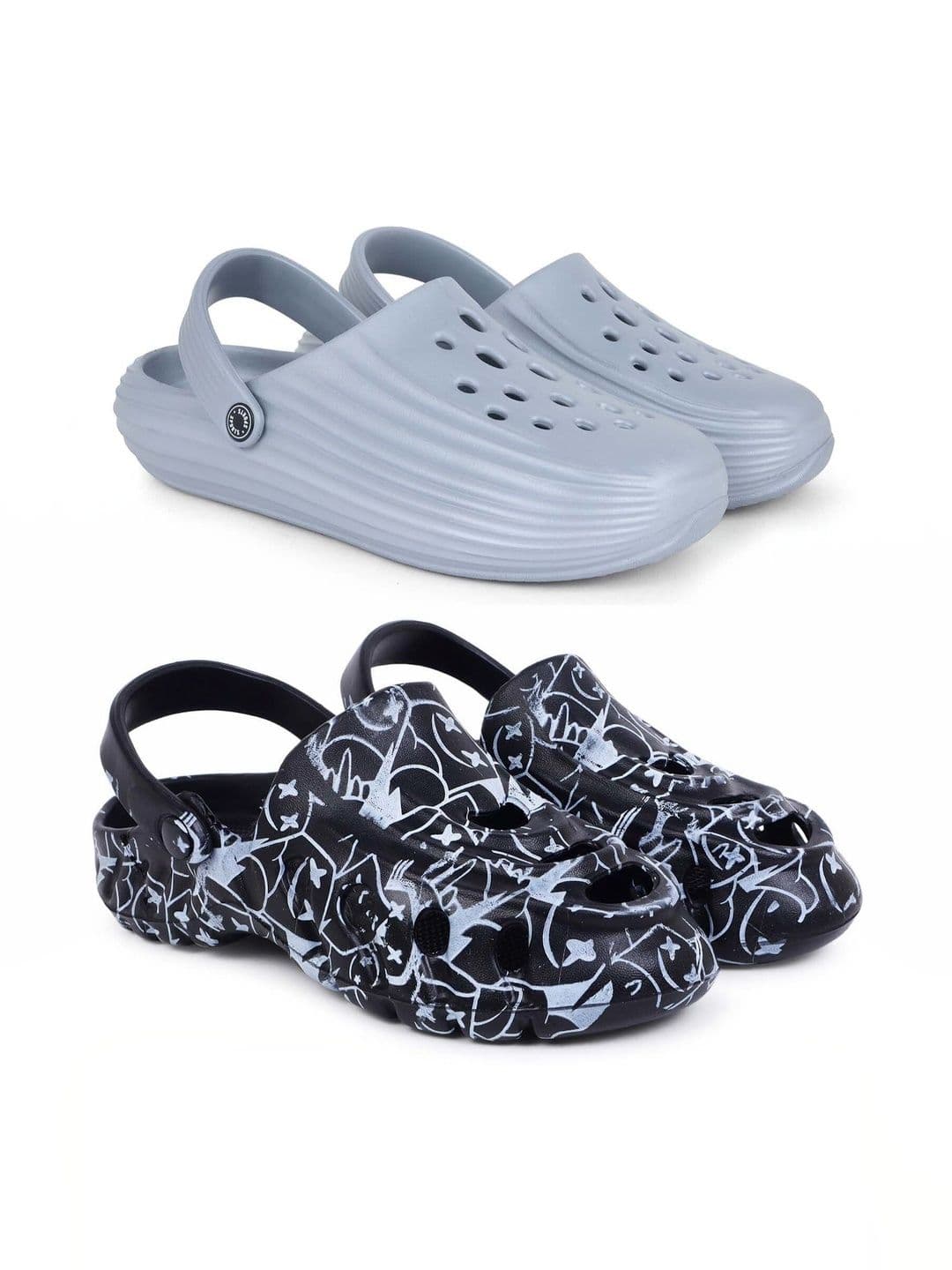 Pampy Angel Men Printed Clogs - view 1