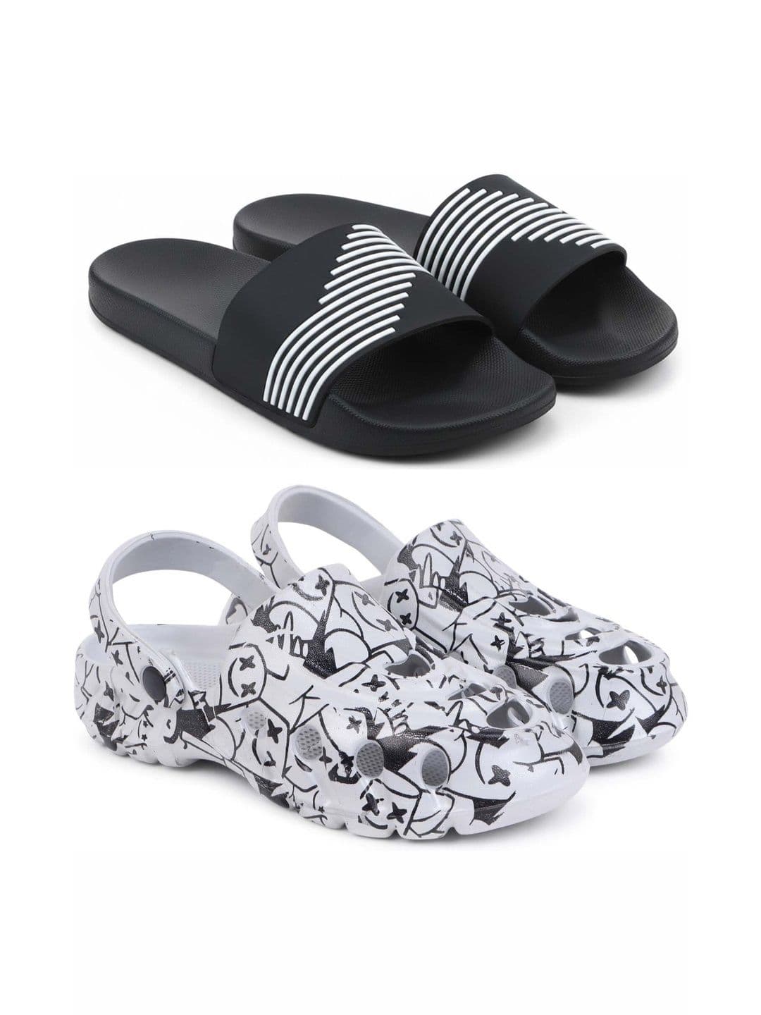 Pampy Angel Men Printed Thong Flip-Flops - view 1