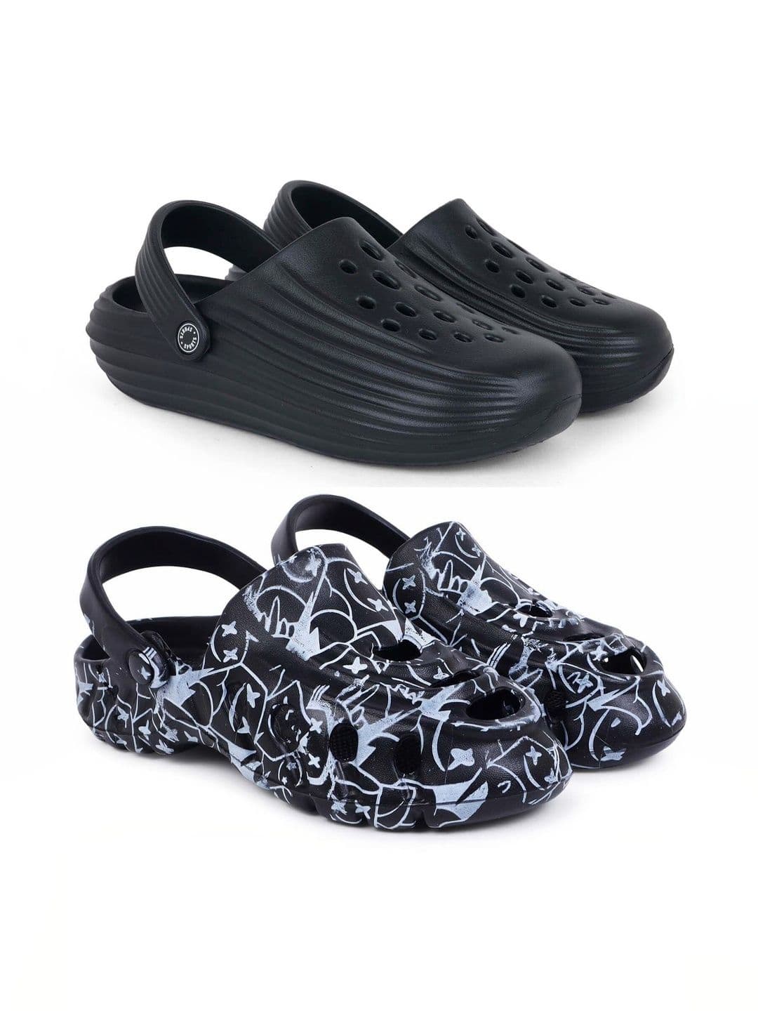 Pampy Angel Men Printed Clogs - view 1