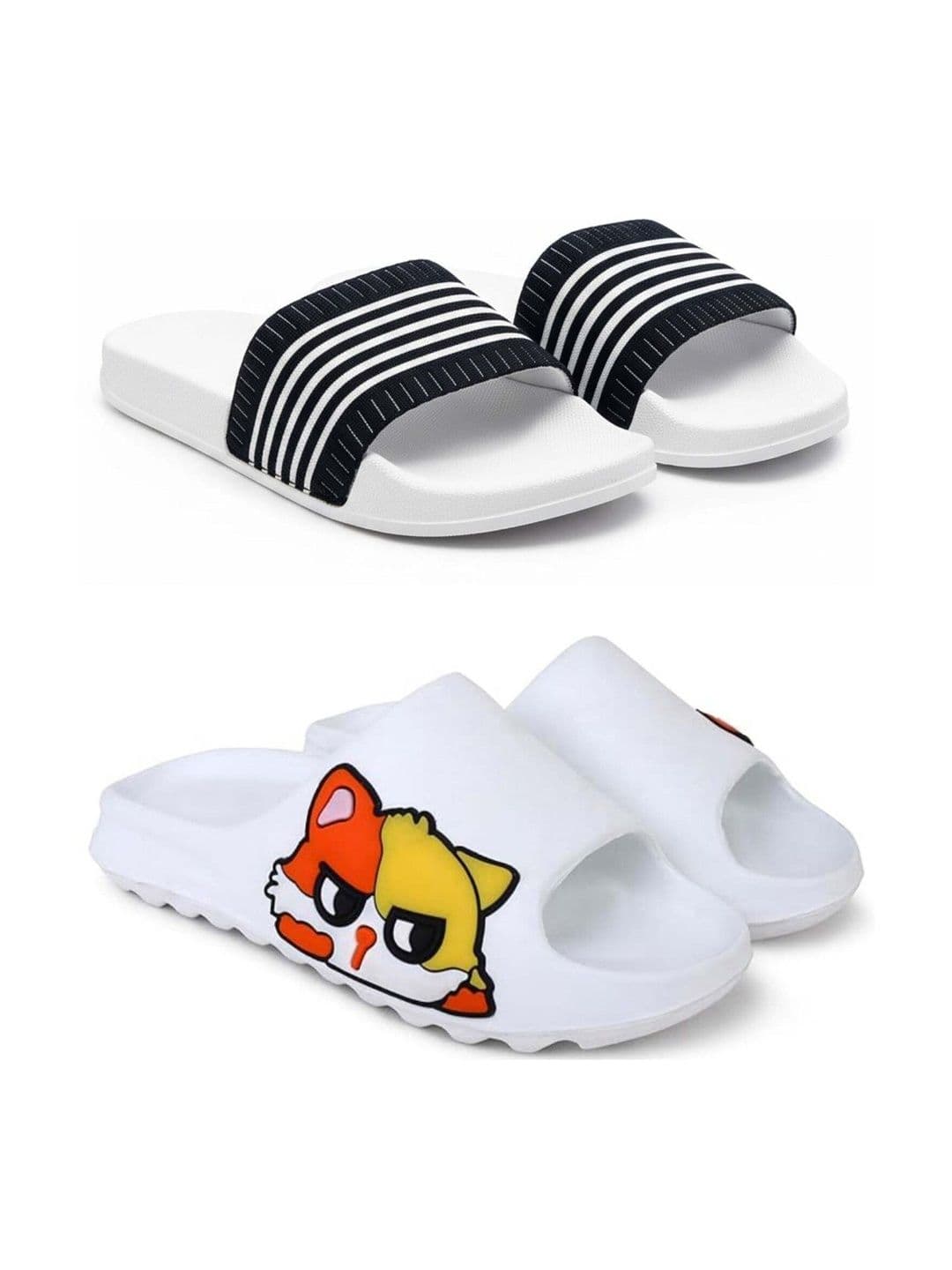 KAPYANSH Men Printed Sliders - view 1