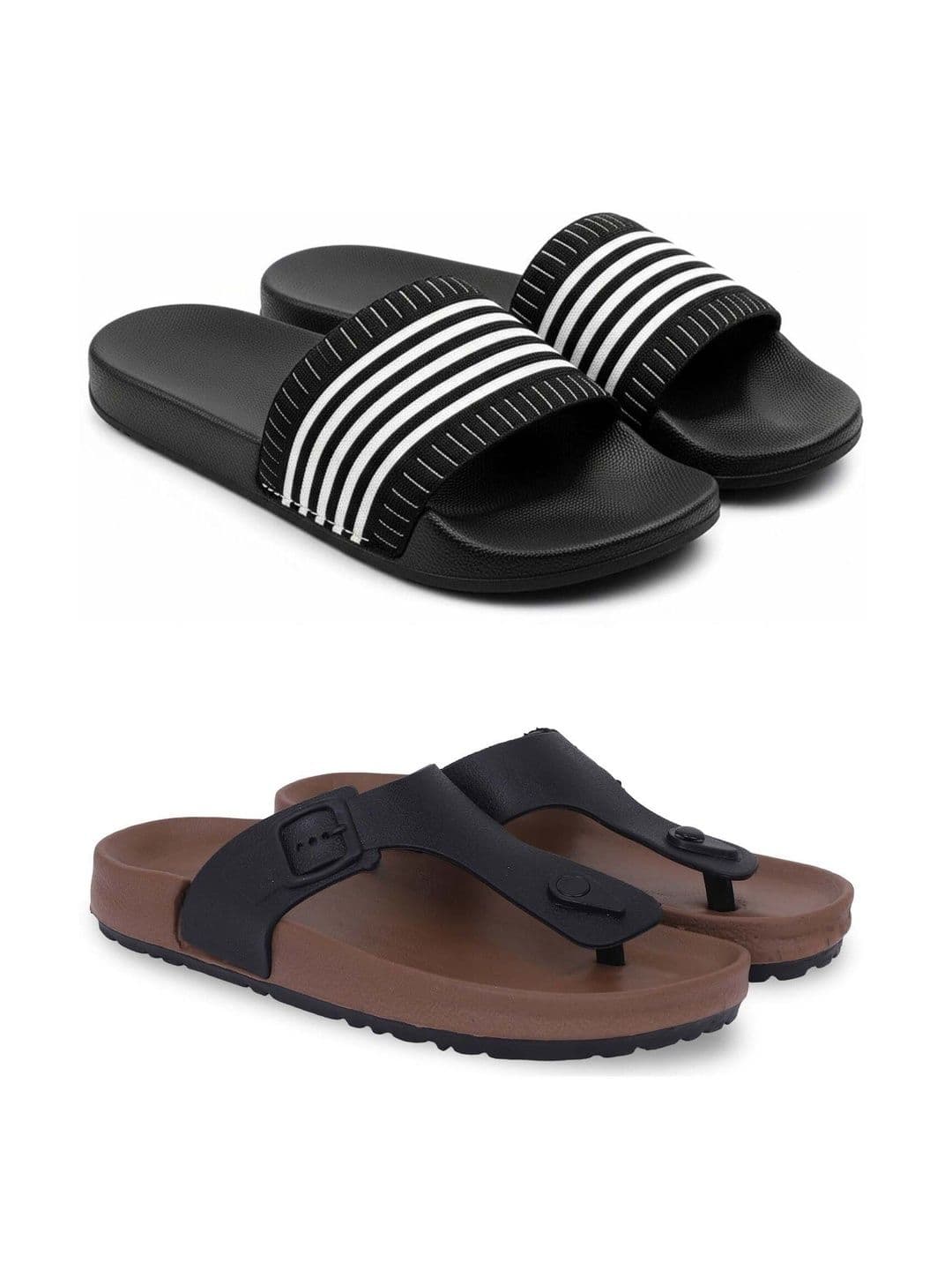 Pampy Angel Men Striped Slip-On - view 1