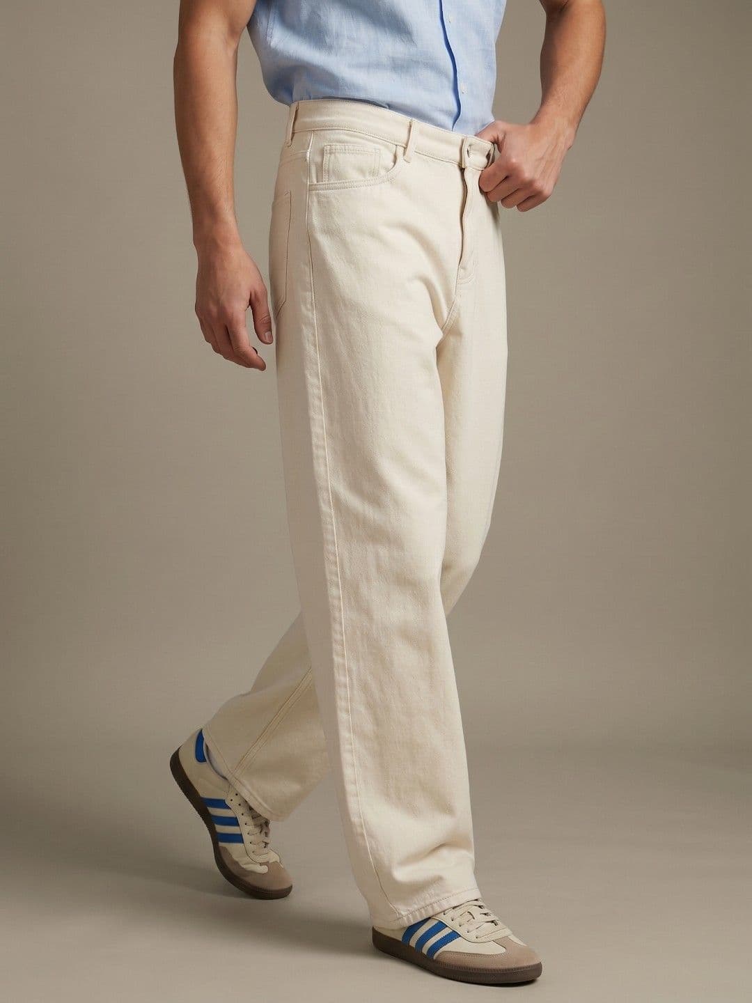 glitchez Men Mid-Rise Baggy Jeans - view 1