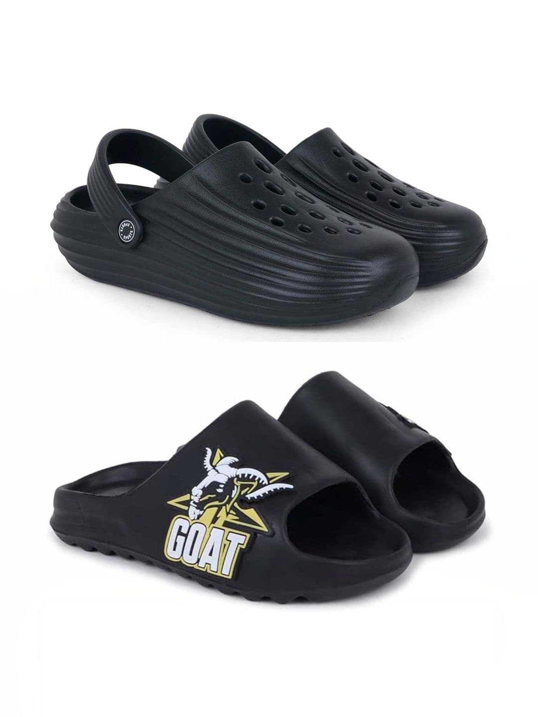 Pampy Angel Men Printed Sliders - view 1