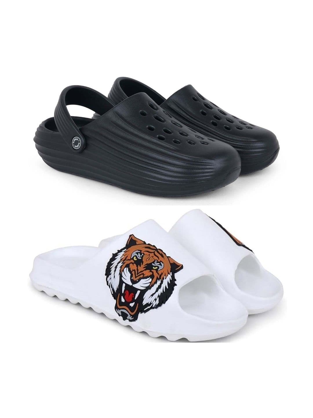 Pampy Angel Men Printed Clogs - view 1