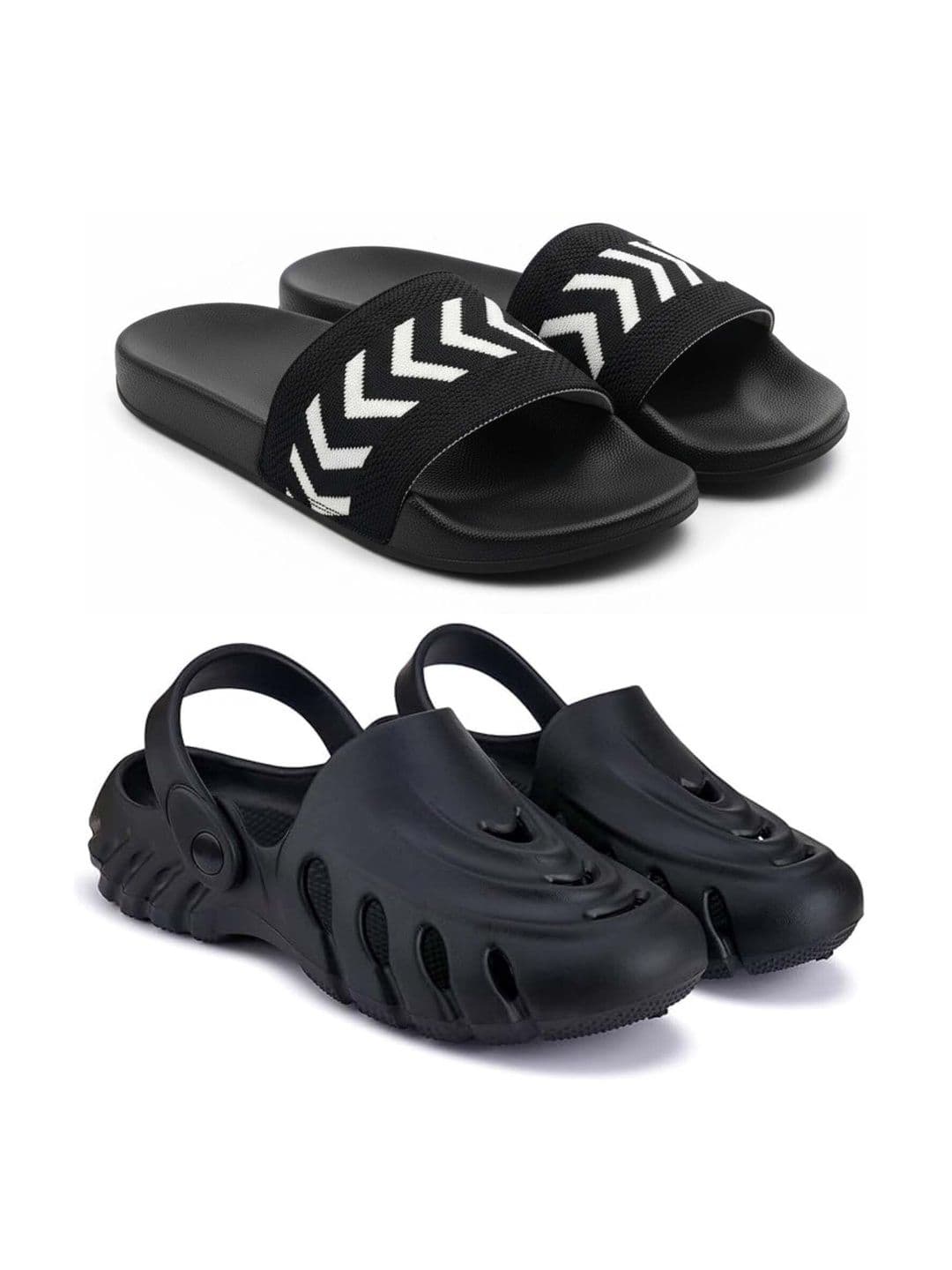 KAPYANSH Men Printed Sliders - view 1