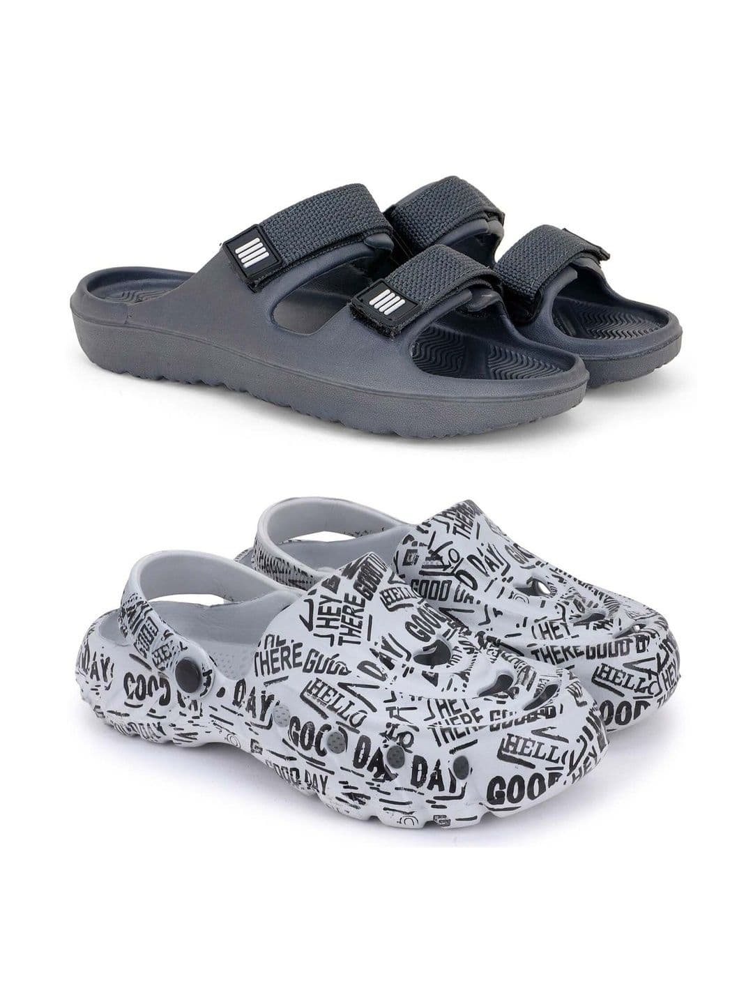 Pampy Angel Men Printed Clogs - view 1
