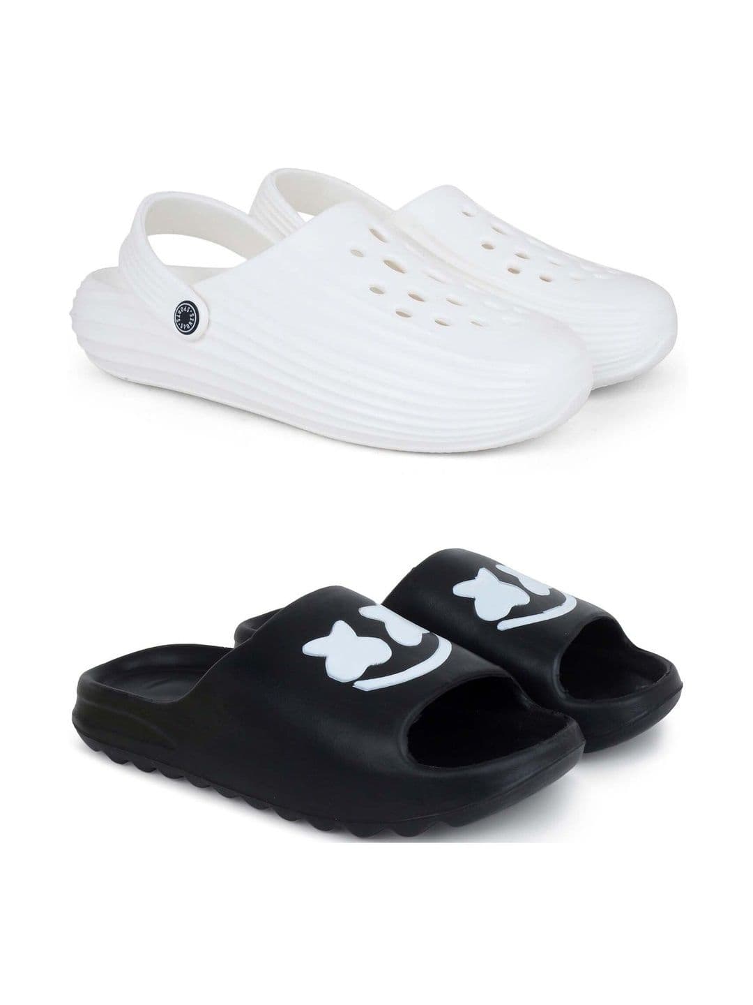 KAPYANSH Men Printed Sliders - view 1