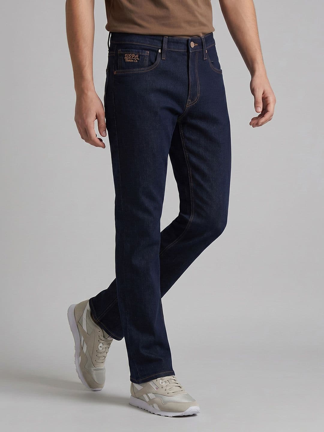 U.S. Polo Assn. Denim Co. Men Bootcut Stretchable Jeans - view 1