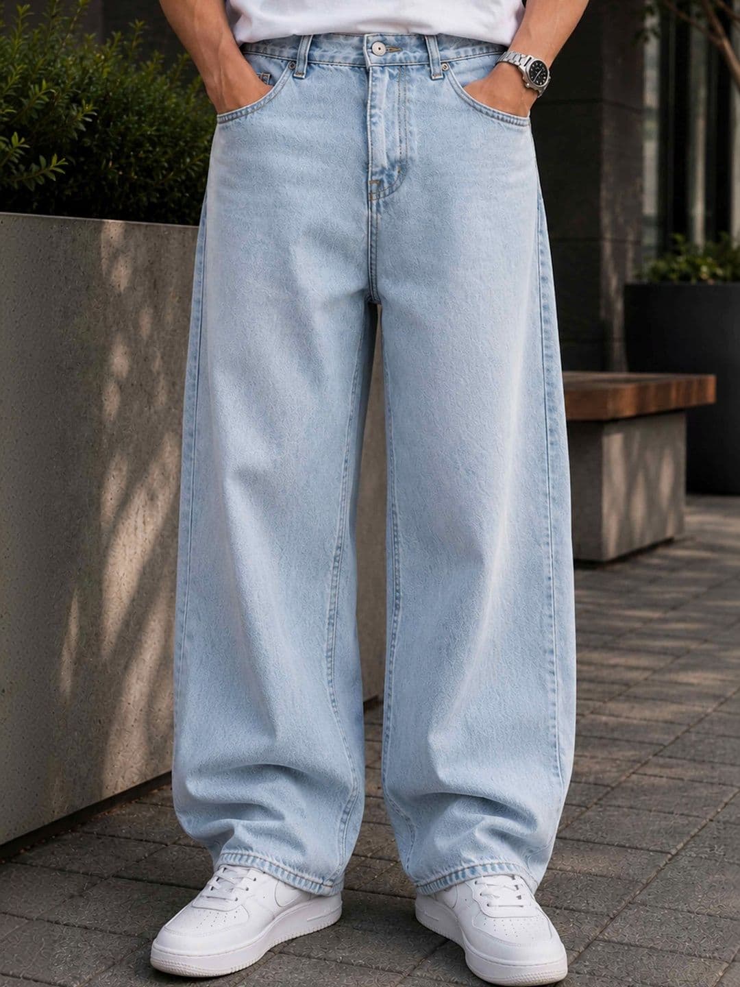 W.T.F - Witnessing True Fashion Men Comfort Mid-Rise Jeans - view 1