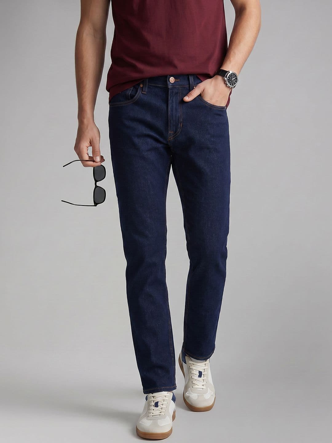 U.S. Polo Assn. Denim Co. Men Cole-Cropped Slim Fit Jeans - view 1