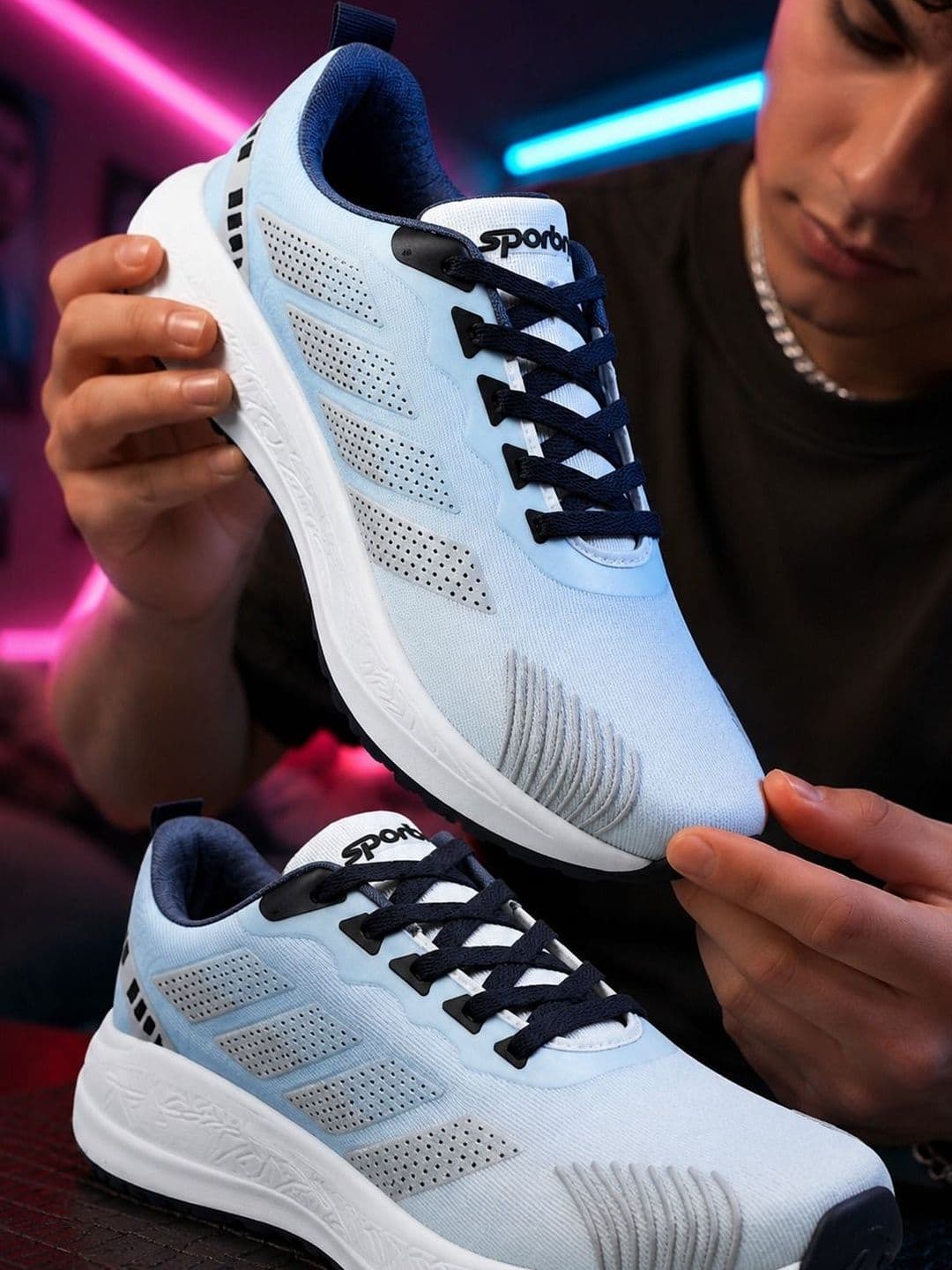 JOOTIYAPA Men Mesh Running Shoes - view 1
